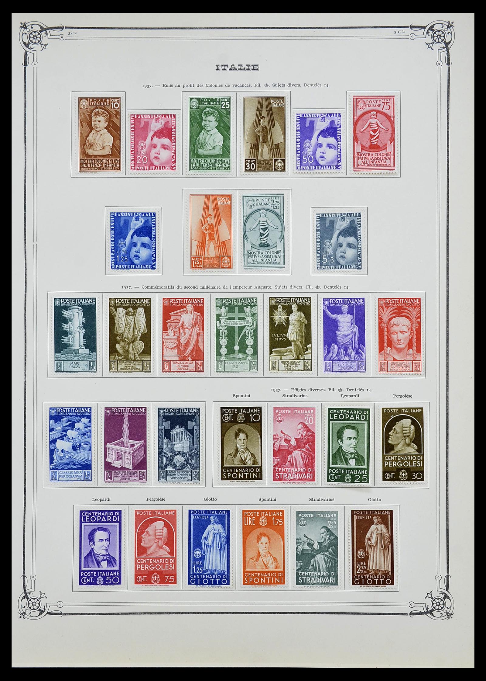 34679 017 - Postzegelverzameling 34679 Italië 1861-1948.