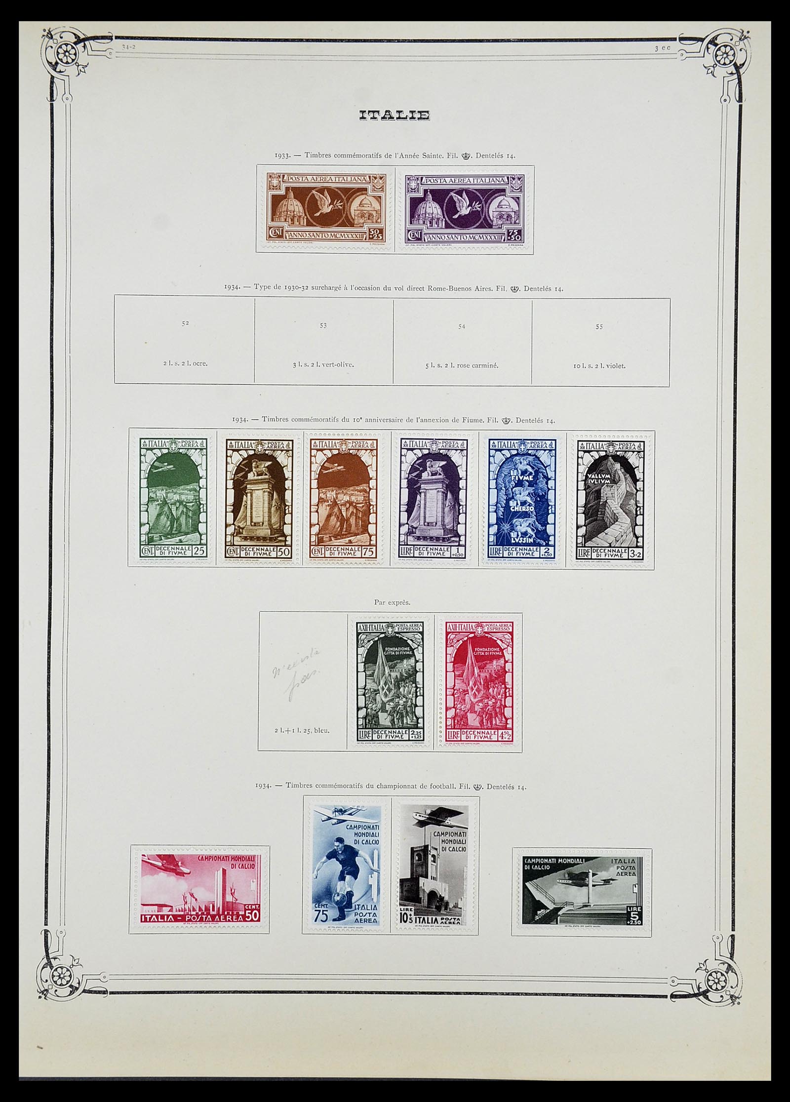 34679 021 - Postzegelverzameling 34679 Italië 1861-1948.
