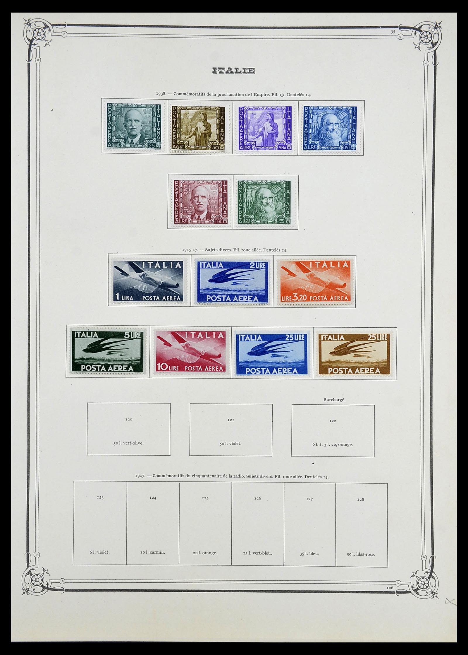 34679 033 - Postzegelverzameling 34679 Italië 1861-1948.