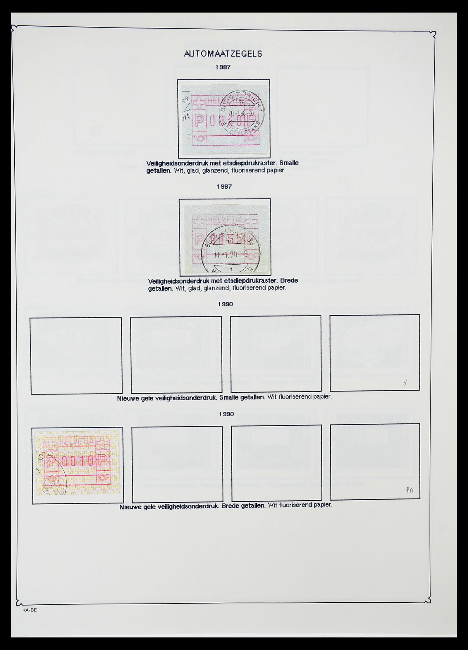 34685 001 - Postzegelverzameling 34685 Zwitserland 1851-2005.