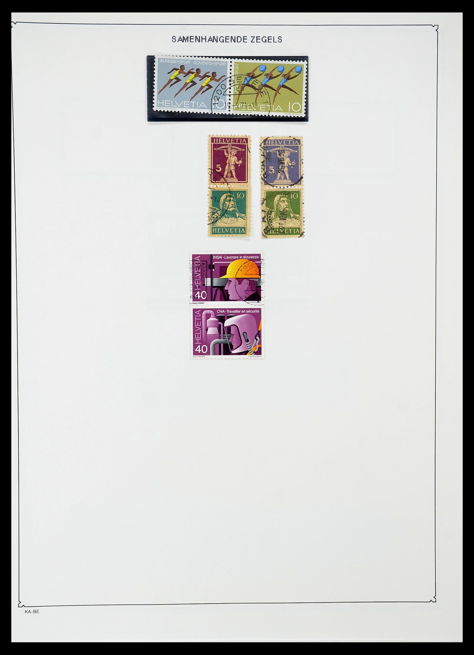 34685 007 - Postzegelverzameling 34685 Zwitserland 1851-2005.