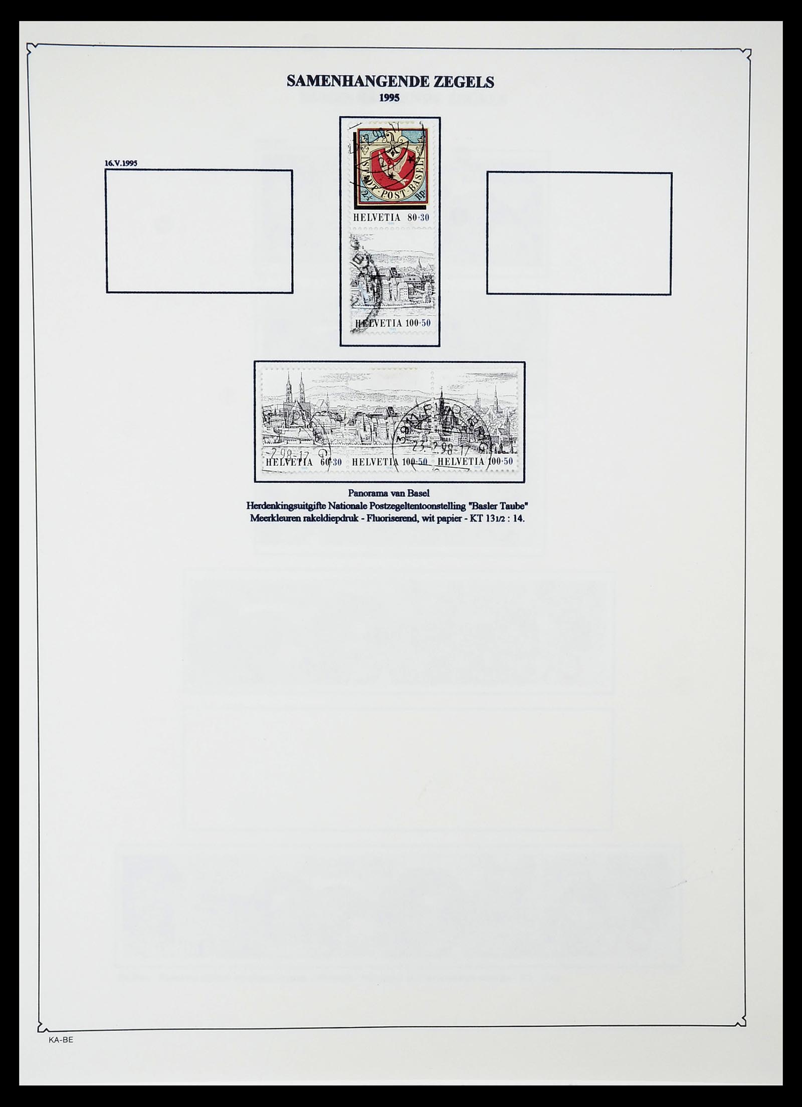 34685 008 - Postzegelverzameling 34685 Zwitserland 1851-2005.
