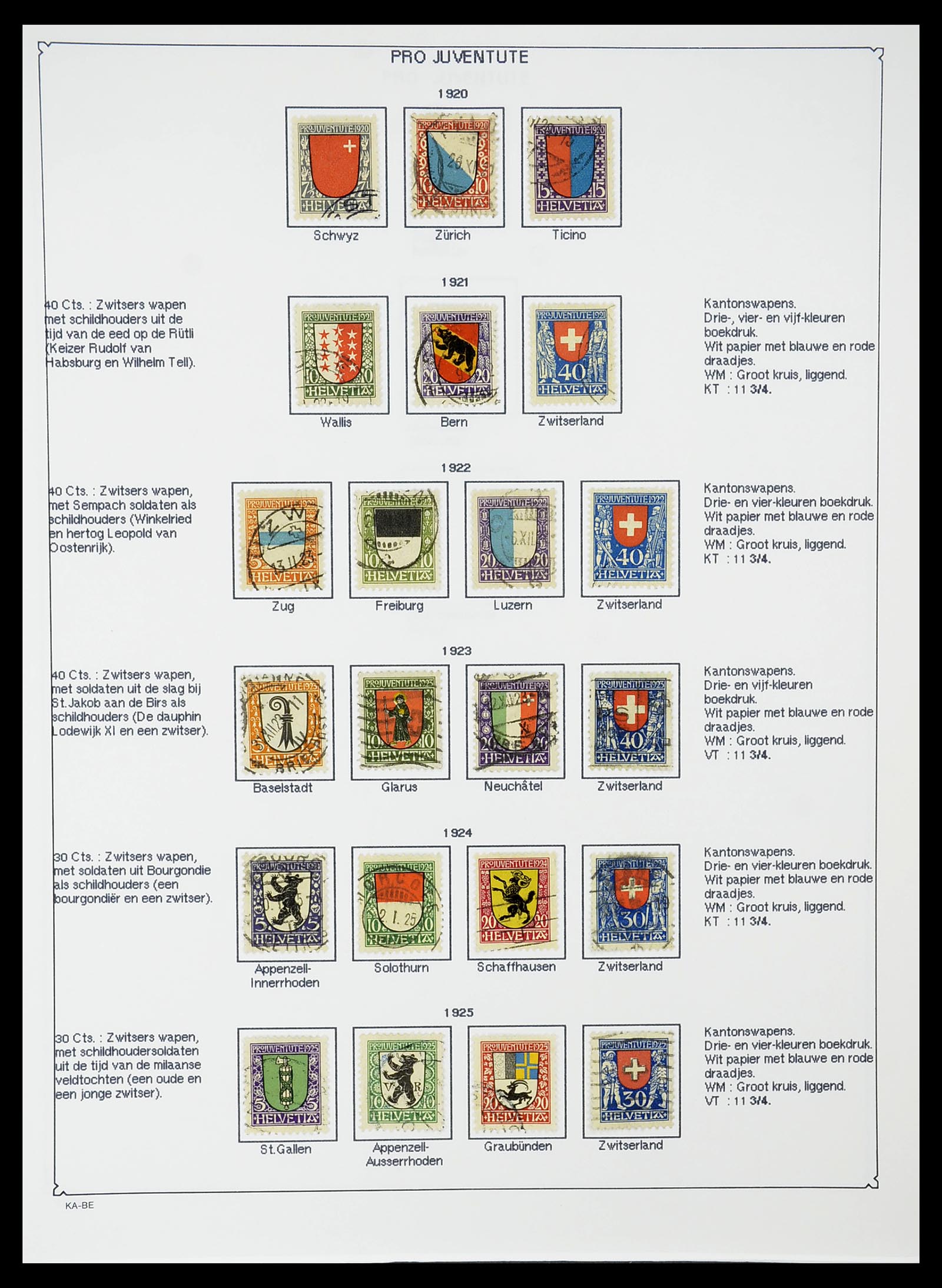 34685 022 - Stamp Collection 34685 Switzerland 1851-2005.