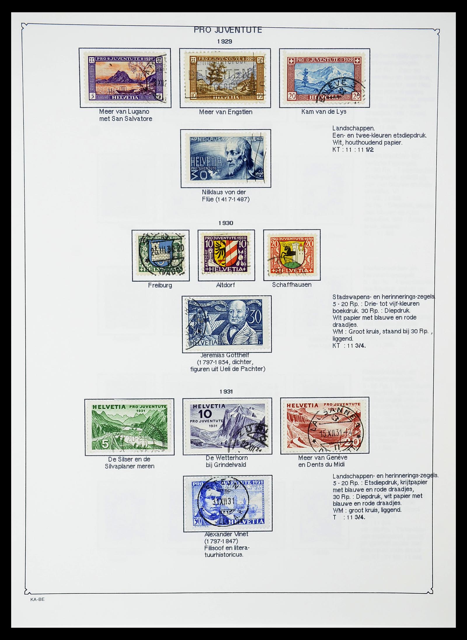 34685 024 - Stamp Collection 34685 Switzerland 1851-2005.