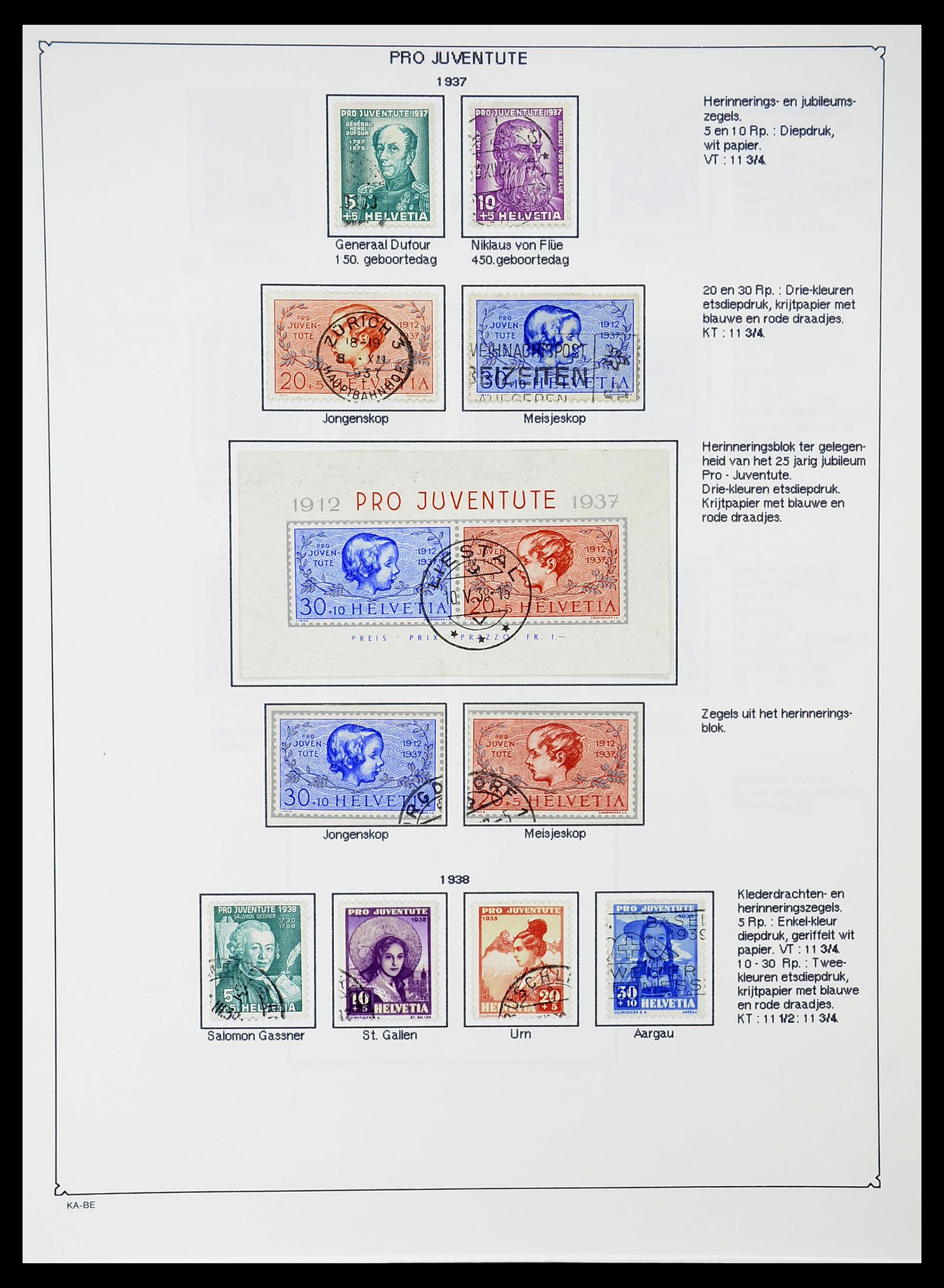 34685 026 - Stamp Collection 34685 Switzerland 1851-2005.