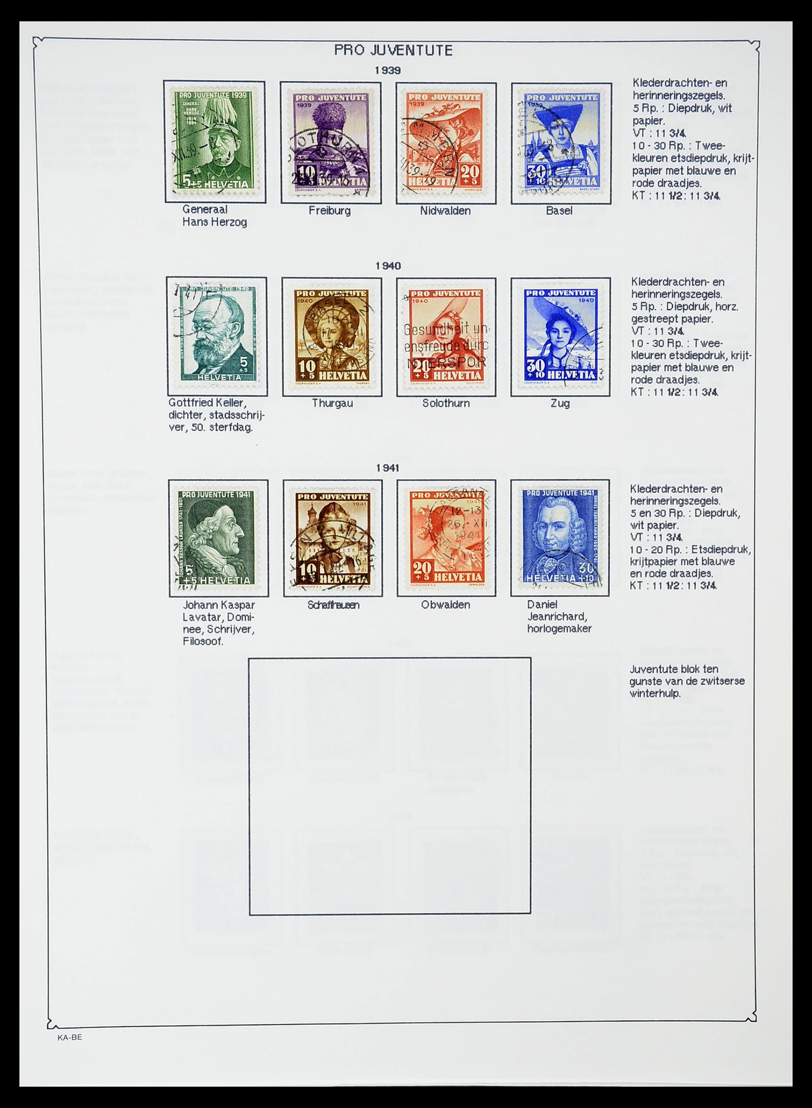 34685 027 - Stamp Collection 34685 Switzerland 1851-2005.