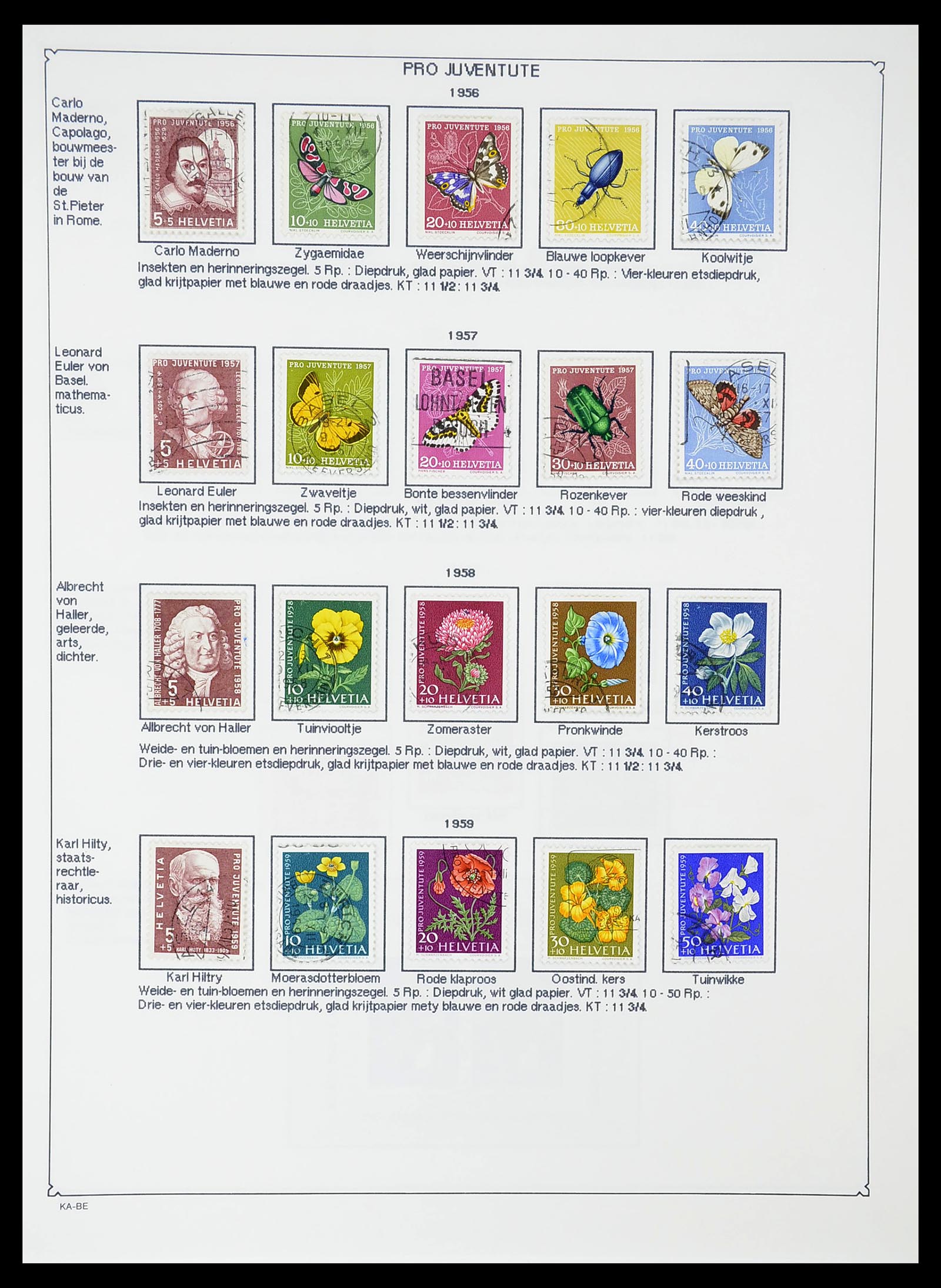 34685 032 - Stamp Collection 34685 Switzerland 1851-2005.