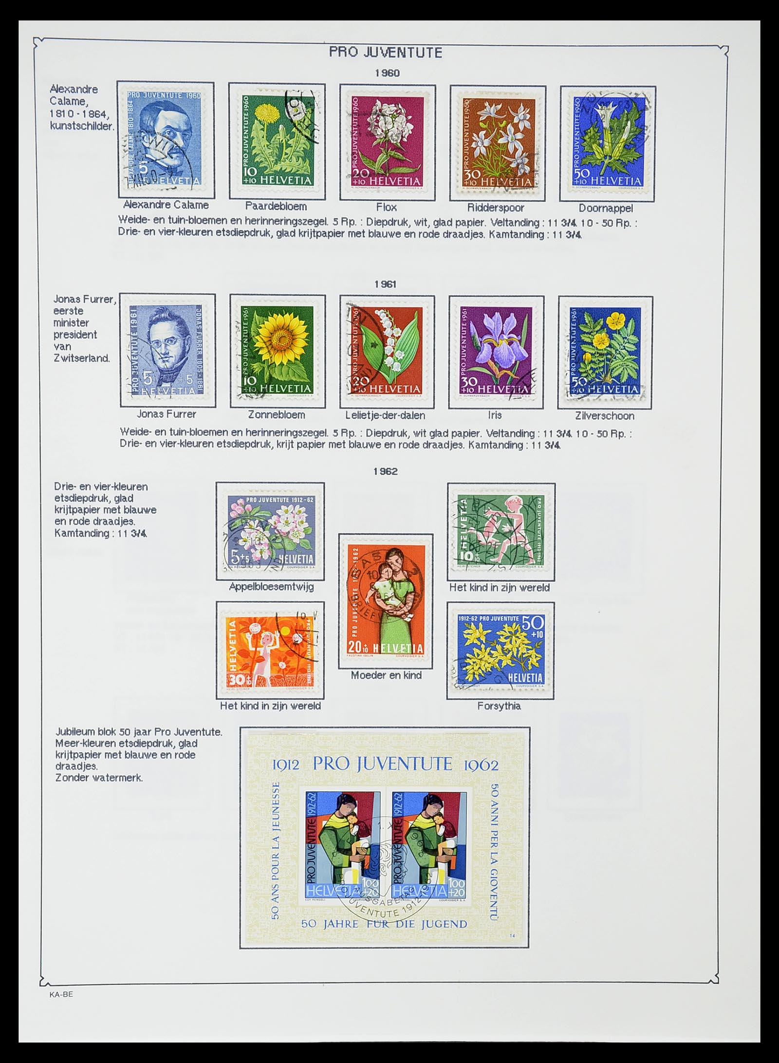 34685 033 - Postzegelverzameling 34685 Zwitserland 1851-2005.