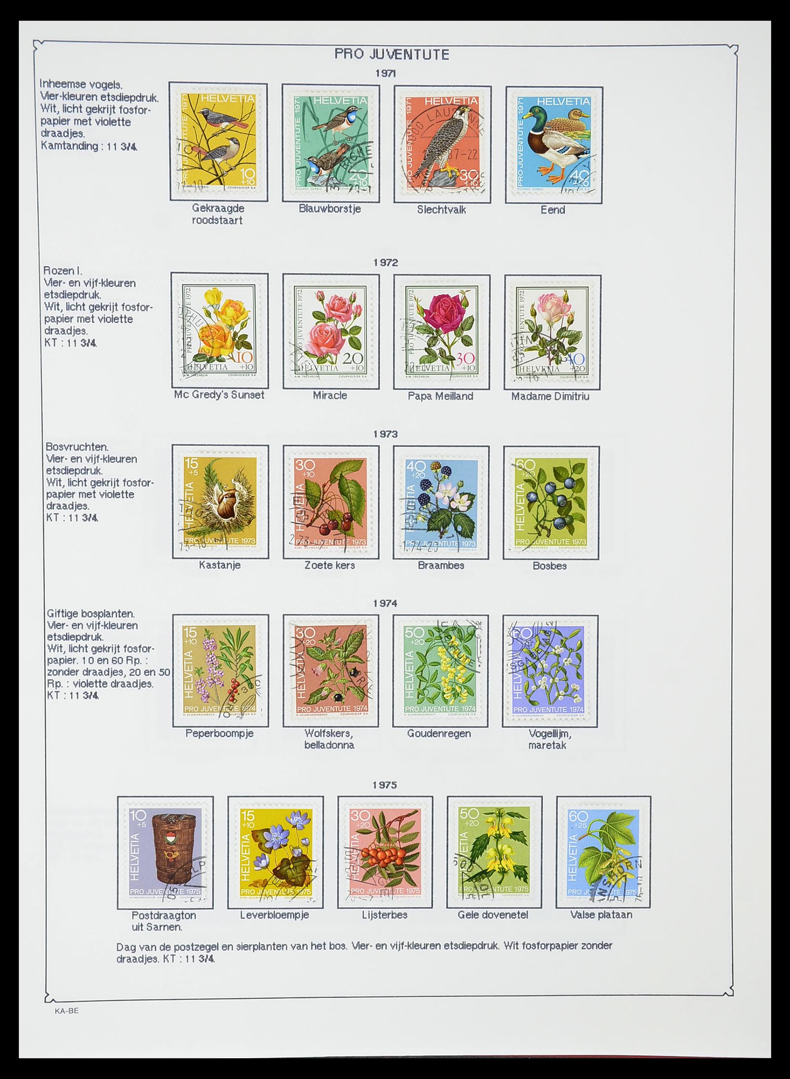 34685 036 - Postzegelverzameling 34685 Zwitserland 1851-2005.