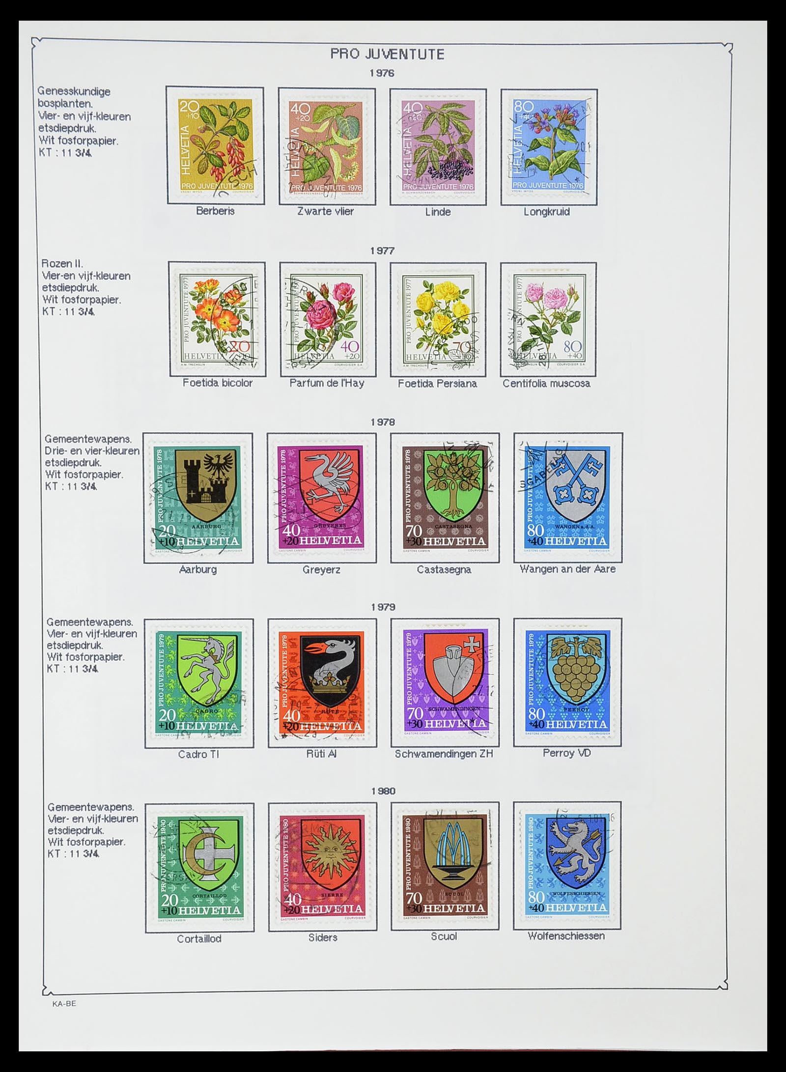 34685 037 - Postzegelverzameling 34685 Zwitserland 1851-2005.