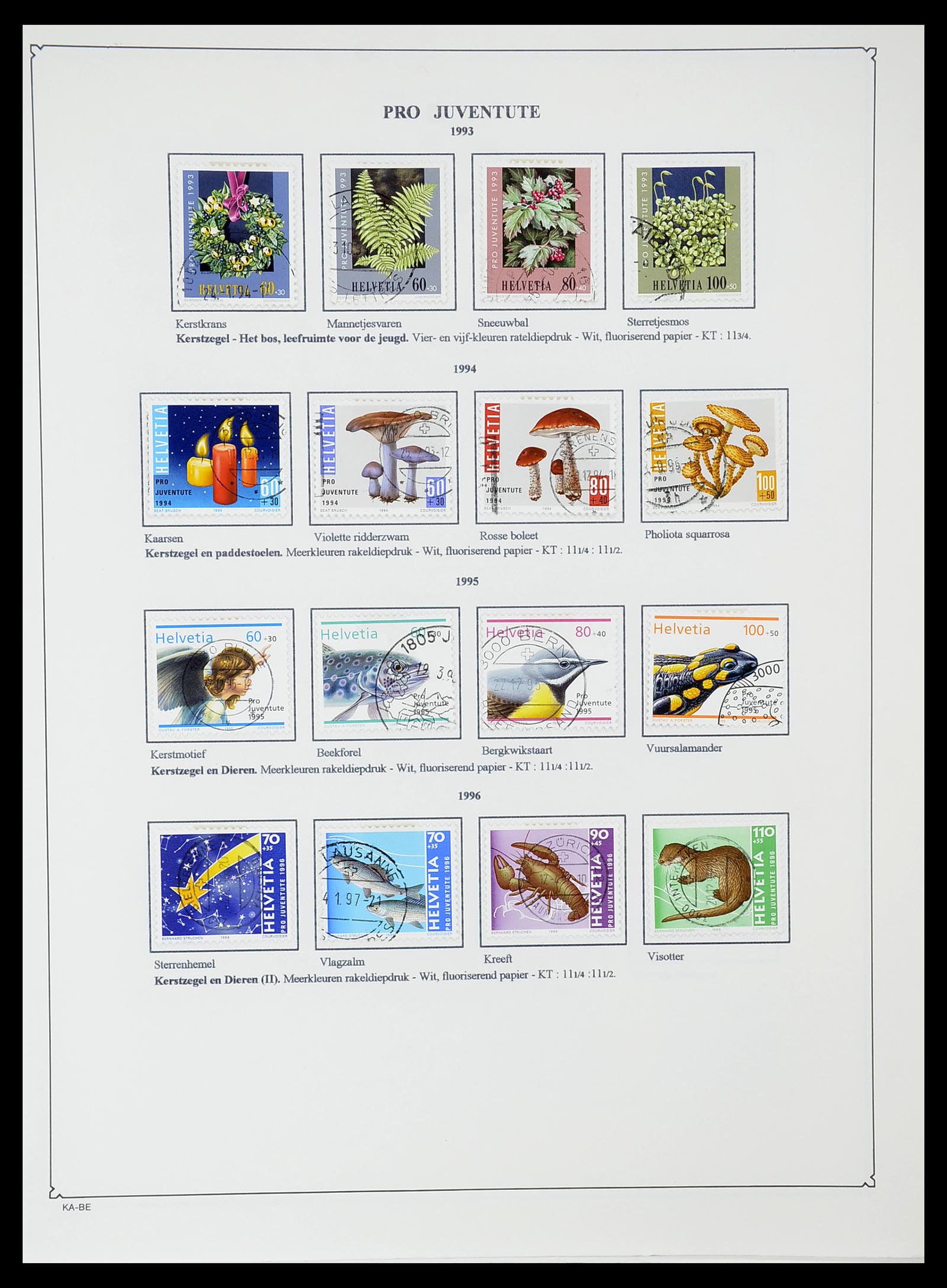 34685 041 - Postzegelverzameling 34685 Zwitserland 1851-2005.