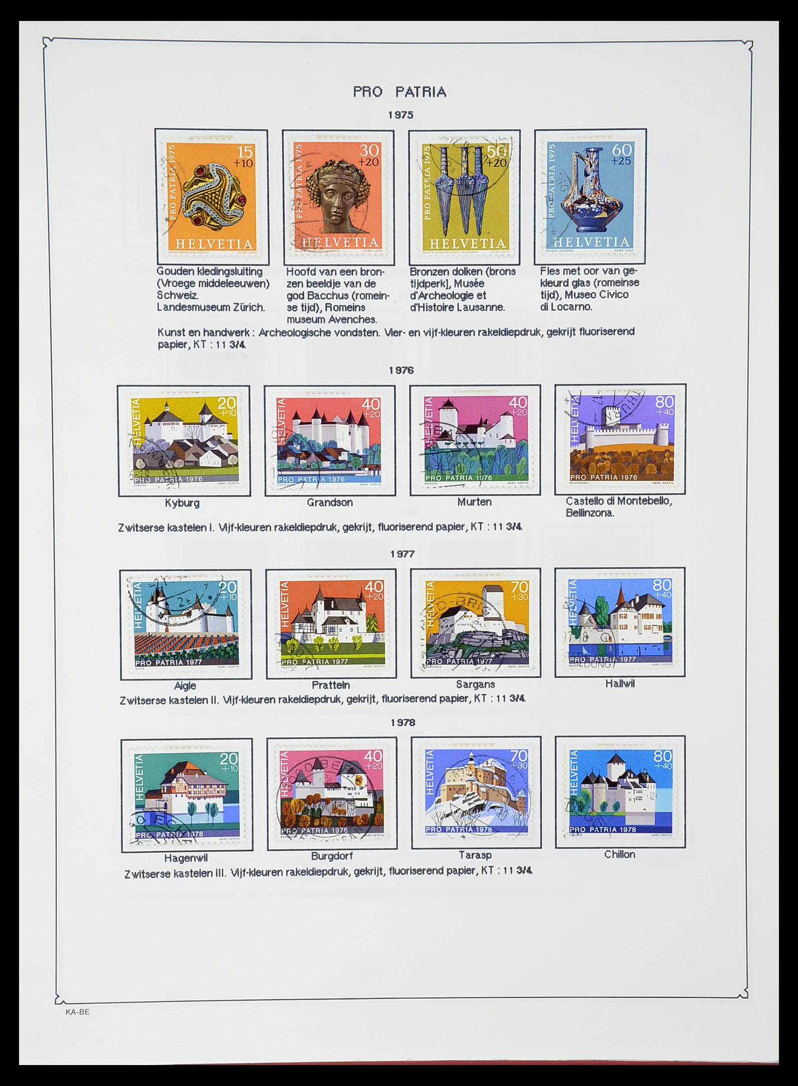 34685 056 - Postzegelverzameling 34685 Zwitserland 1851-2005.