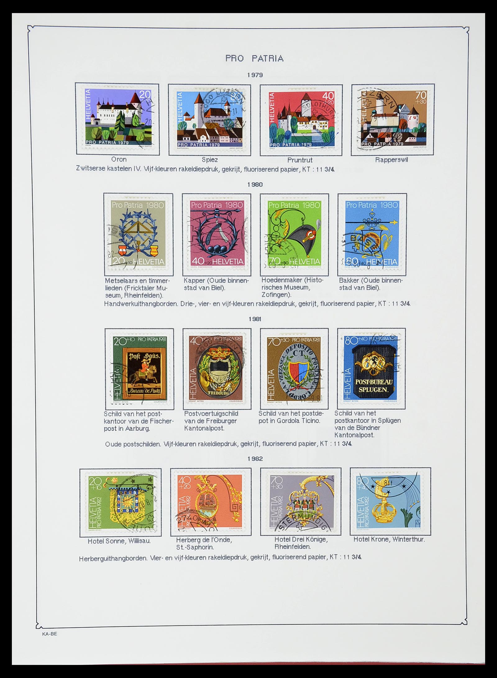 34685 057 - Stamp Collection 34685 Switzerland 1851-2005.