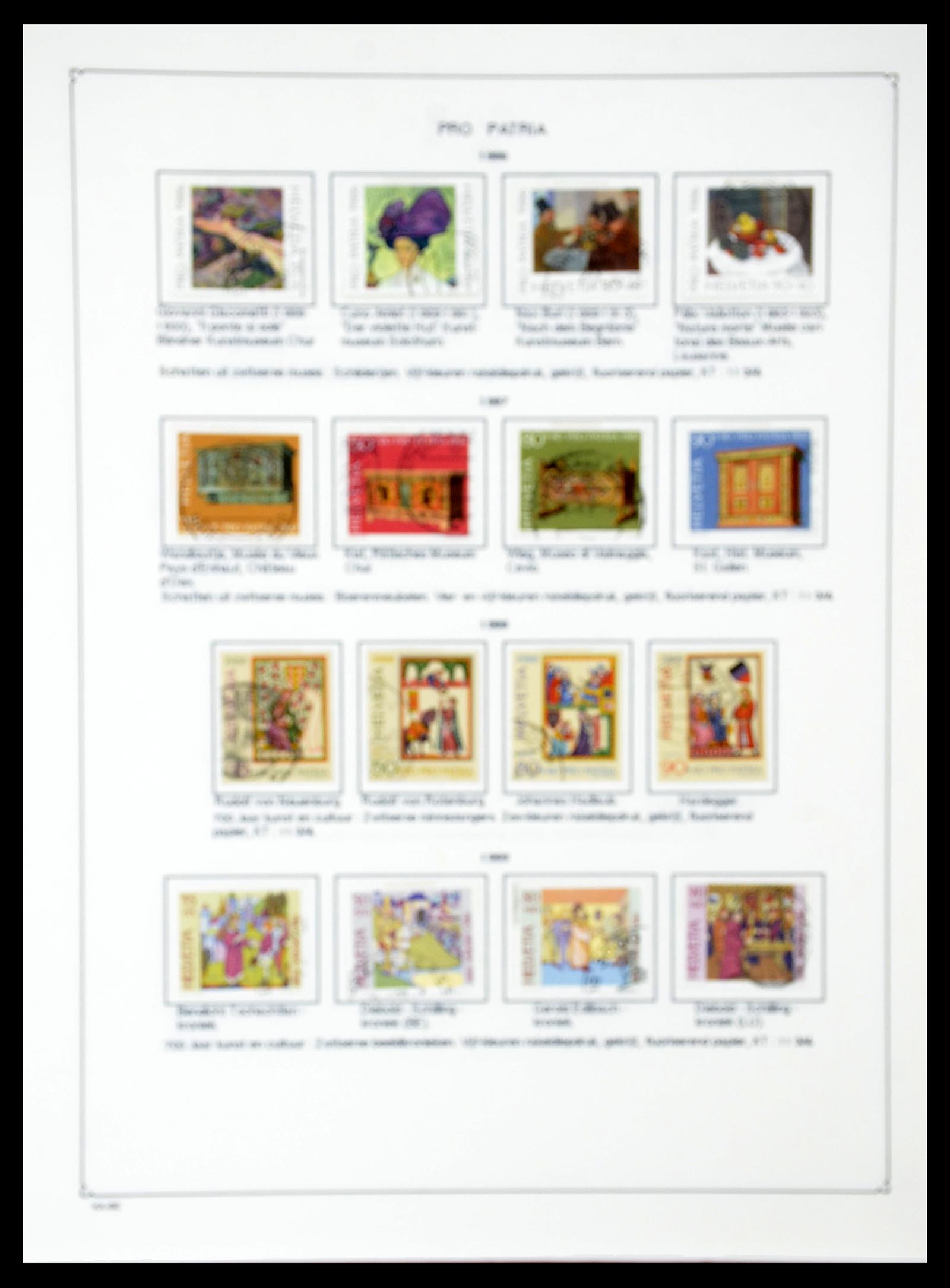34685 059 - Stamp Collection 34685 Switzerland 1851-2005.