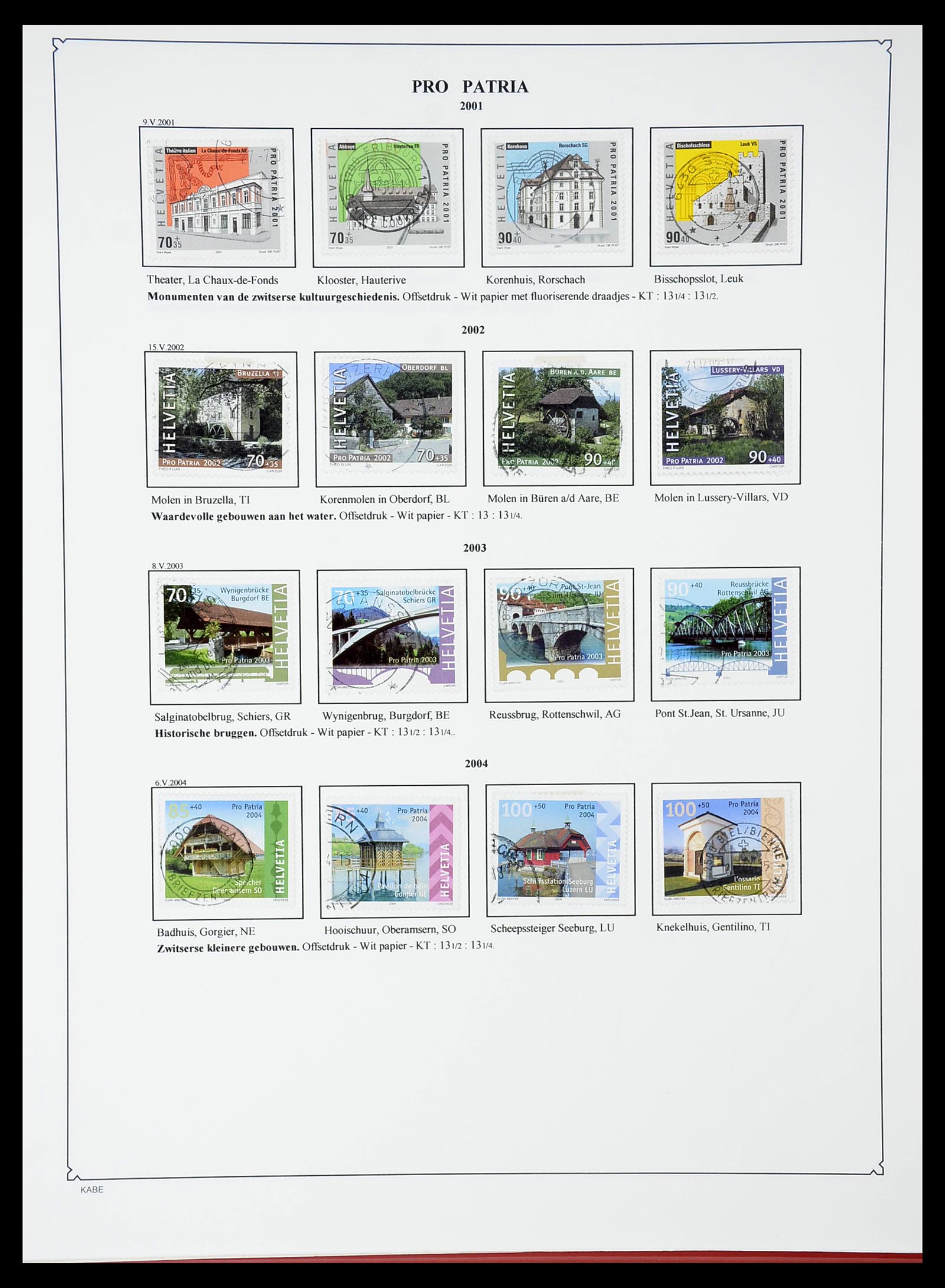 34685 063 - Postzegelverzameling 34685 Zwitserland 1851-2005.