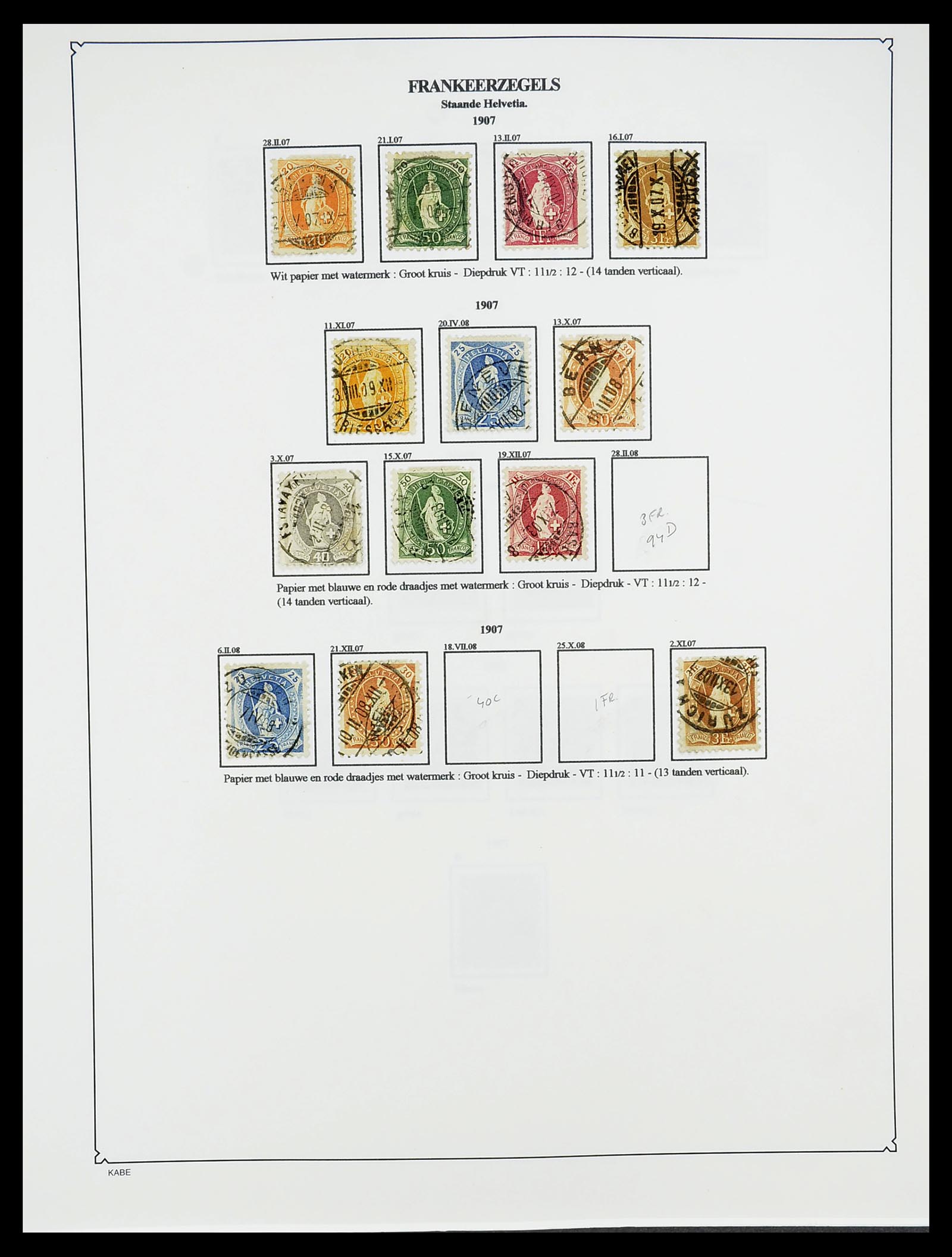 34685 081 - Postzegelverzameling 34685 Zwitserland 1851-2005.