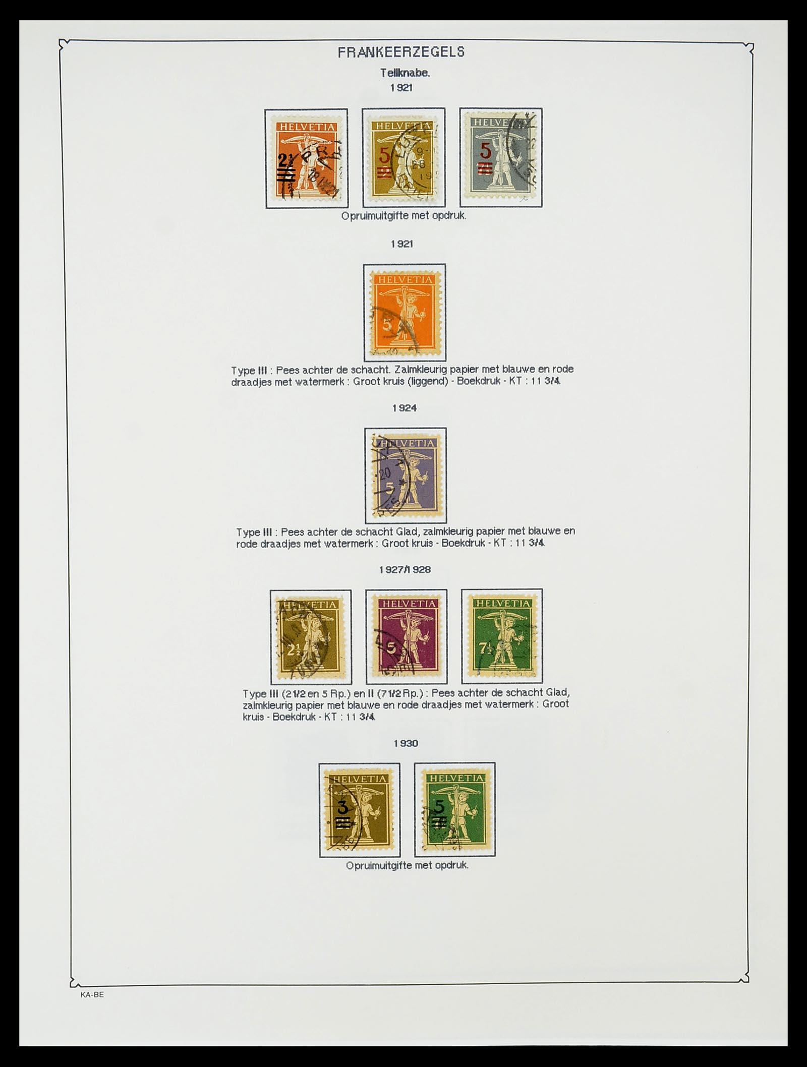 34685 086 - Postzegelverzameling 34685 Zwitserland 1851-2005.