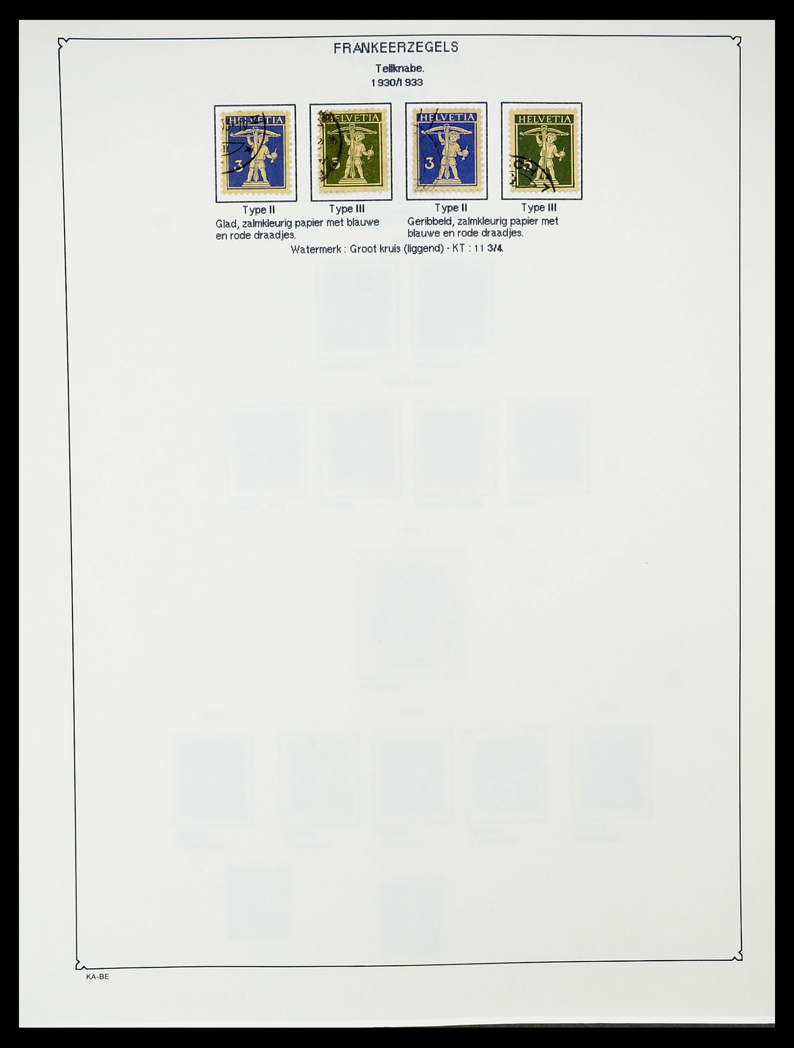 34685 088 - Postzegelverzameling 34685 Zwitserland 1851-2005.