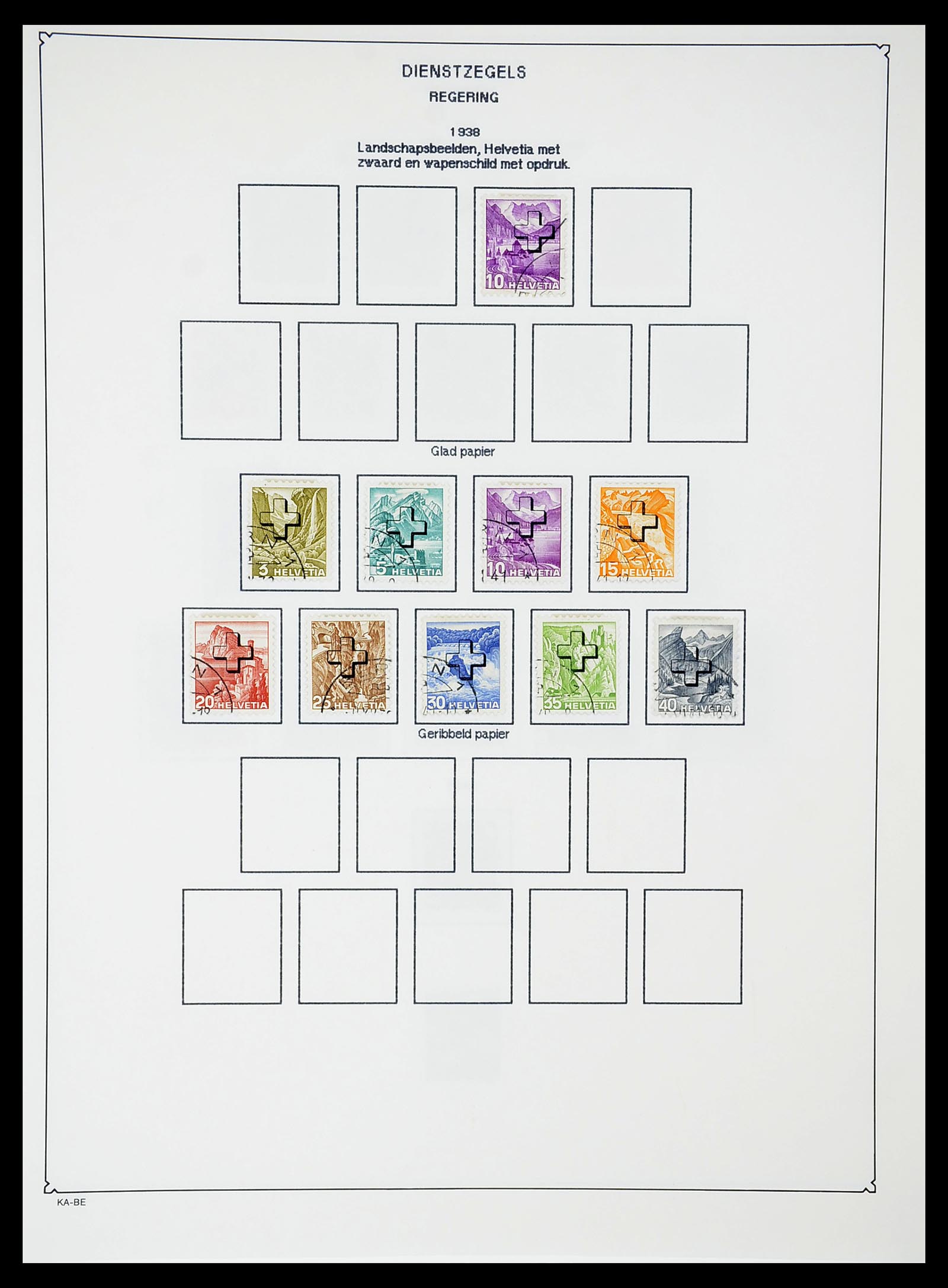 34685 259 - Postzegelverzameling 34685 Zwitserland 1851-2005.