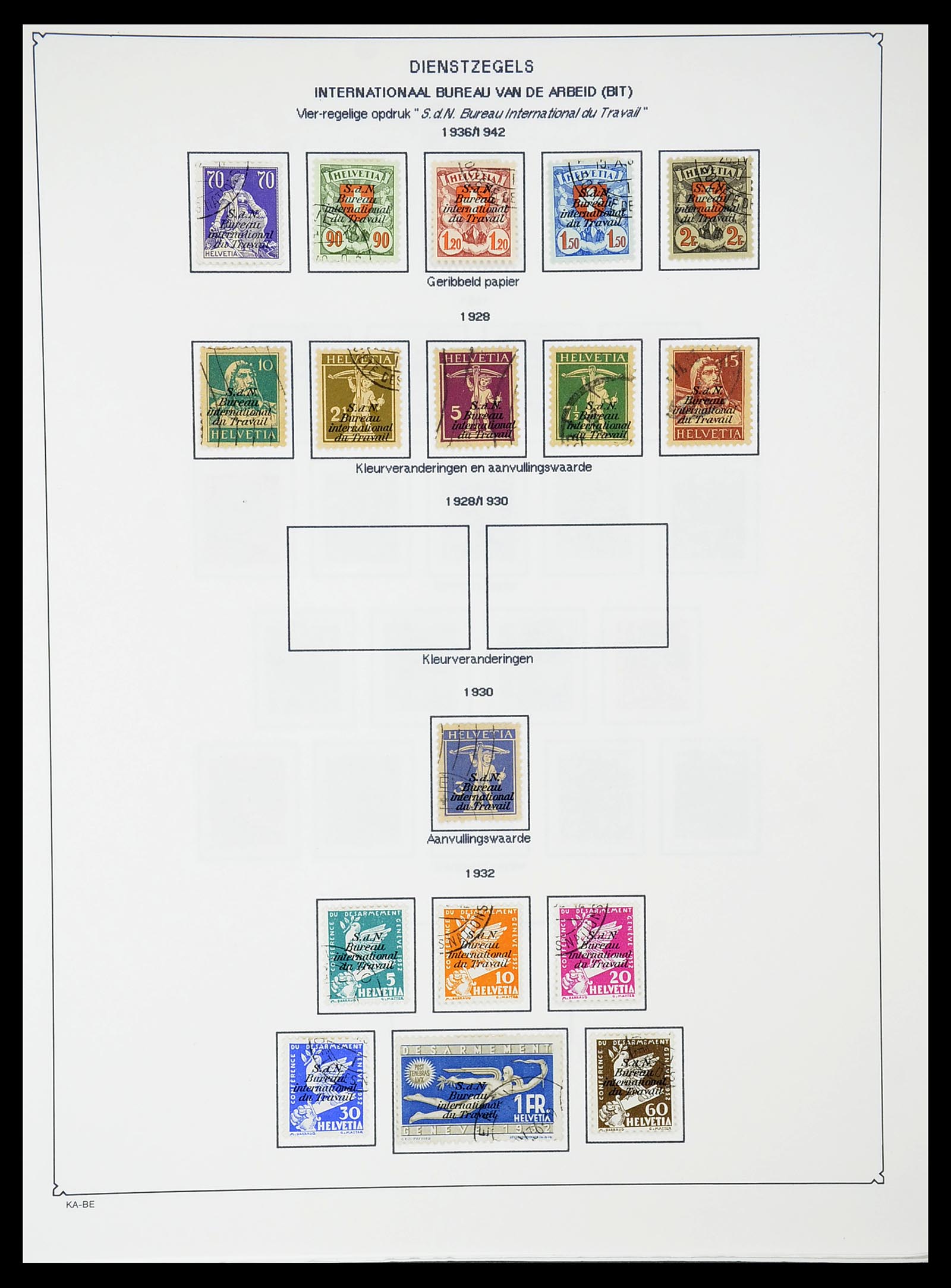34685 269 - Postzegelverzameling 34685 Zwitserland 1851-2005.