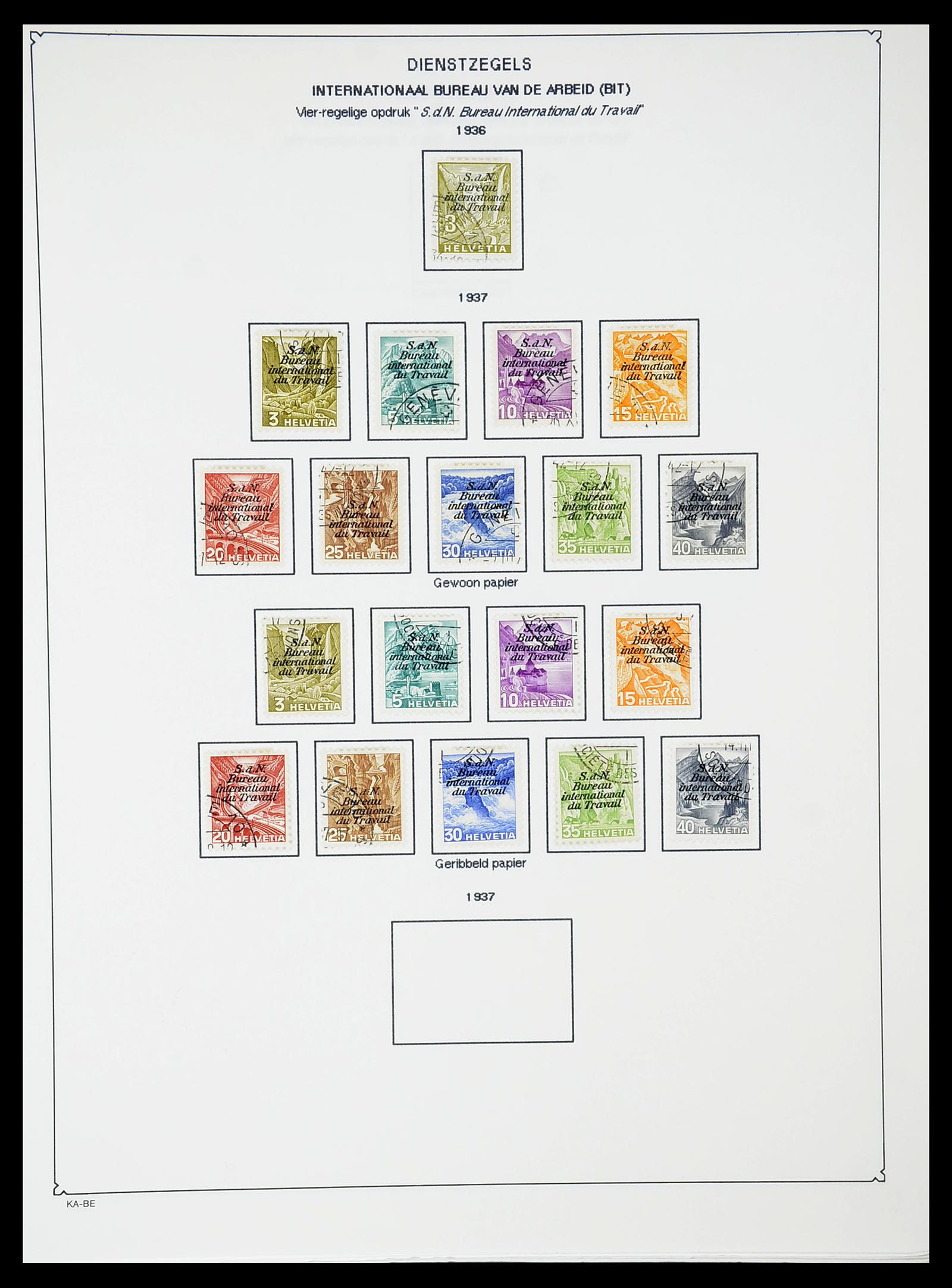 34685 270 - Postzegelverzameling 34685 Zwitserland 1851-2005.