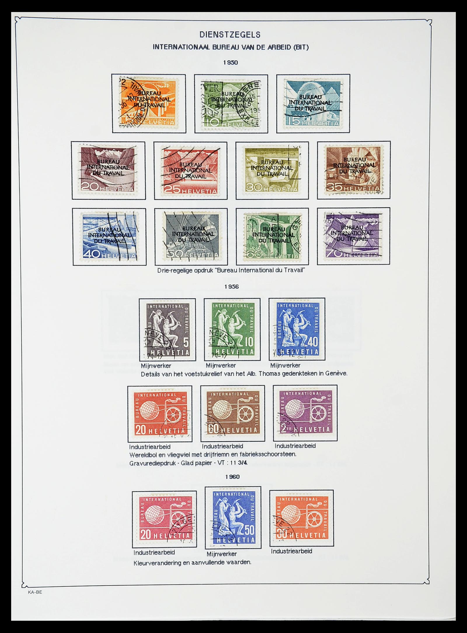 34685 274 - Postzegelverzameling 34685 Zwitserland 1851-2005.