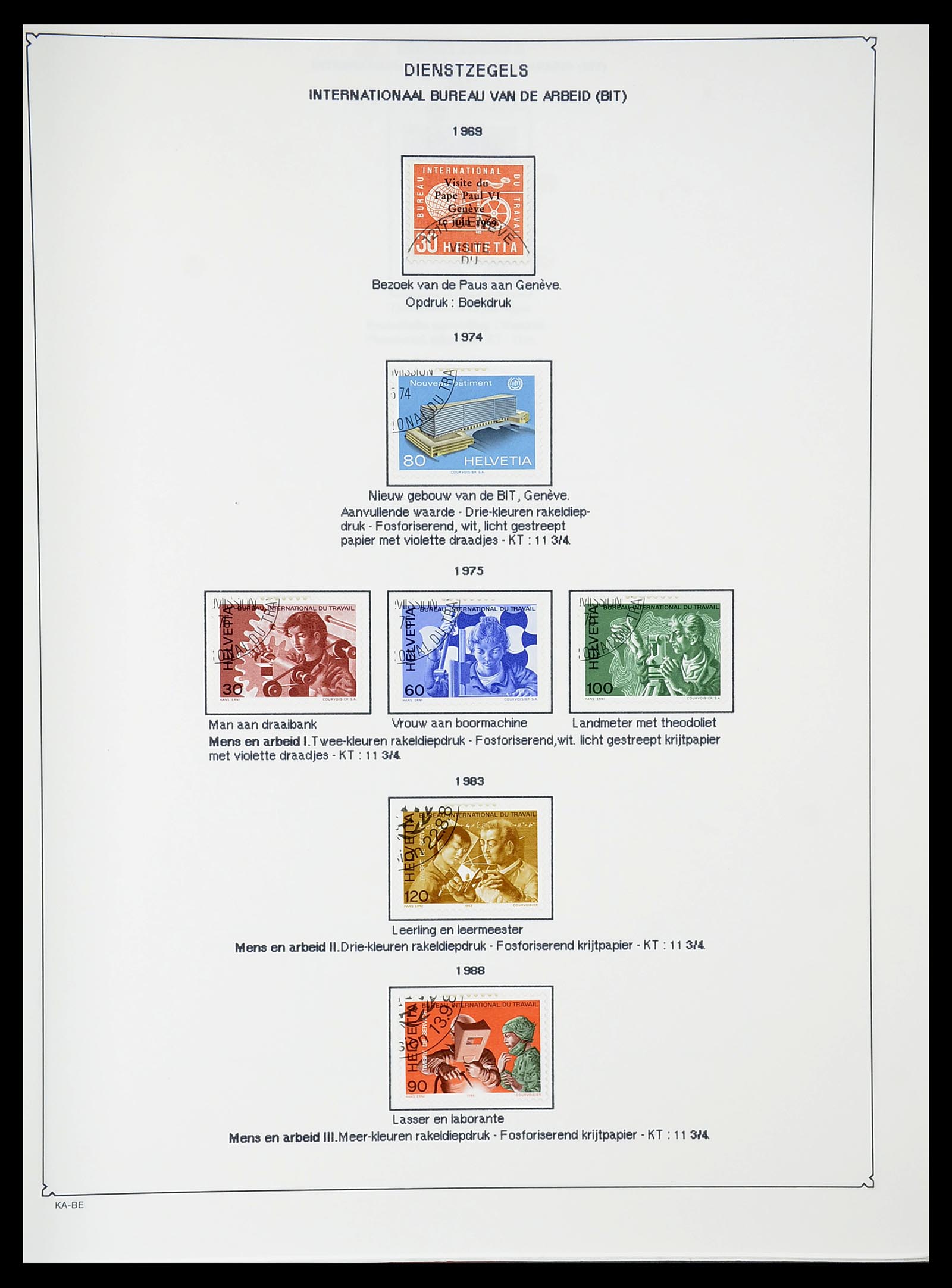 34685 275 - Postzegelverzameling 34685 Zwitserland 1851-2005.