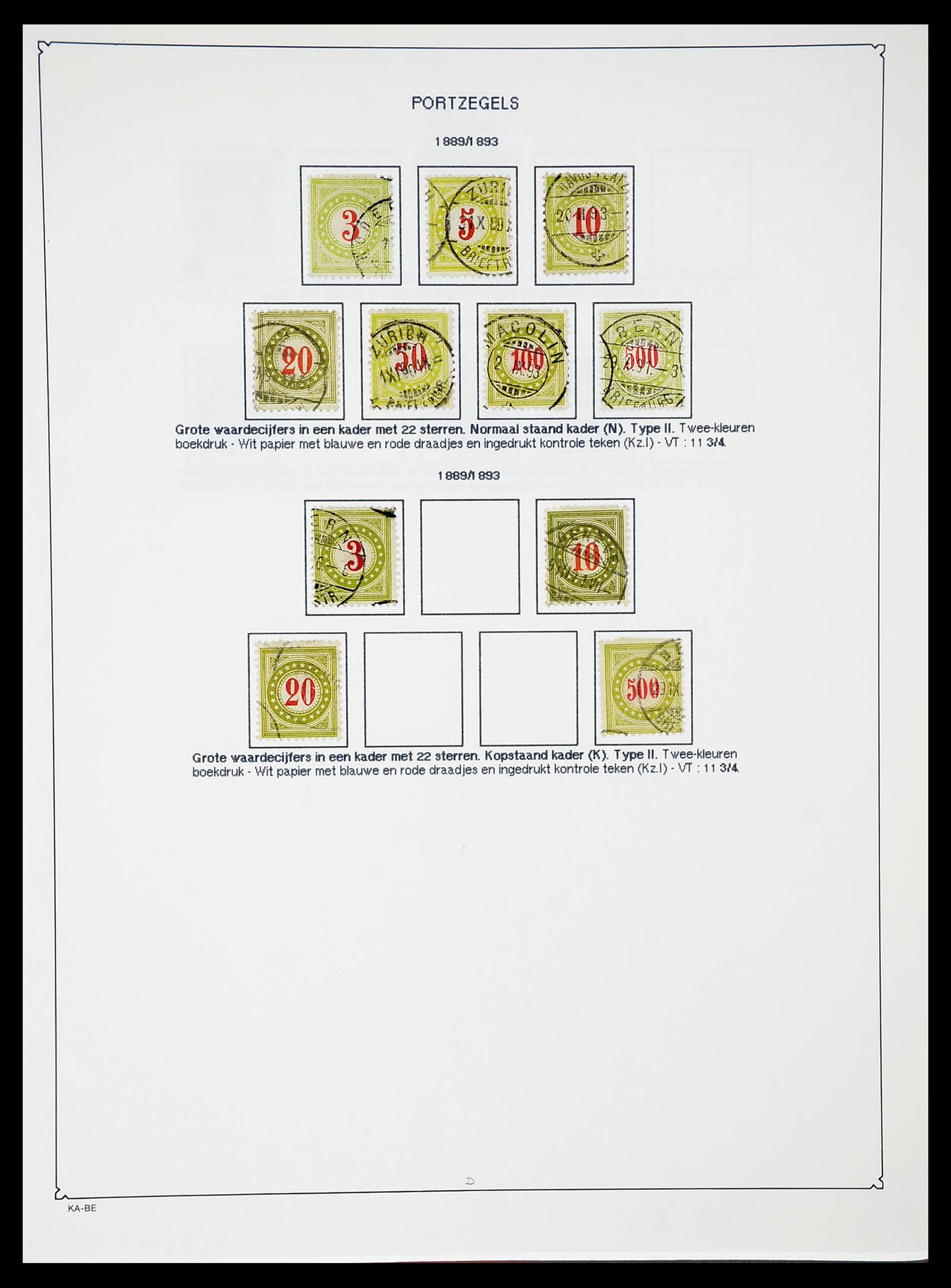 34685 283 - Postzegelverzameling 34685 Zwitserland 1851-2005.