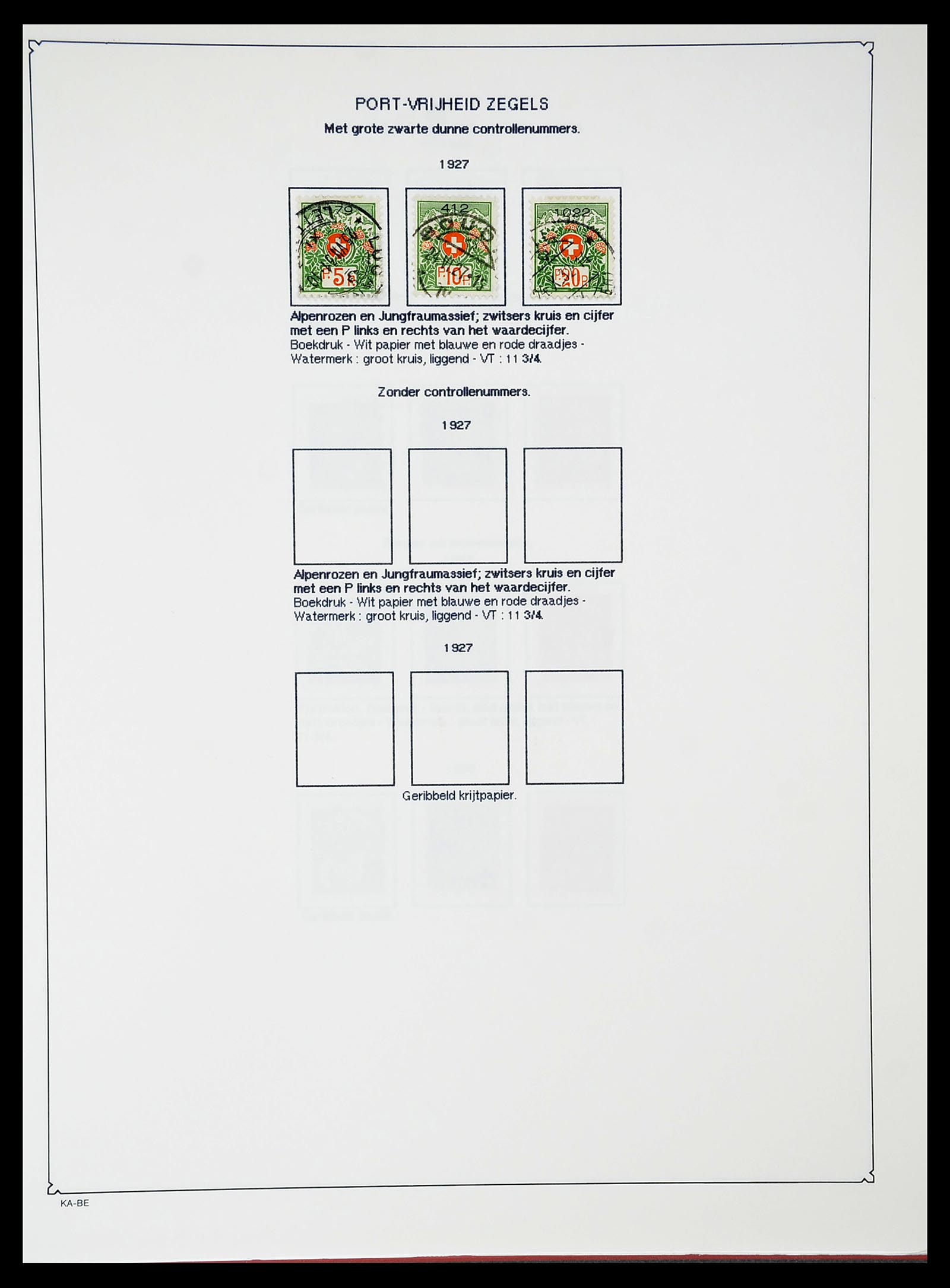 34685 291 - Postzegelverzameling 34685 Zwitserland 1851-2005.