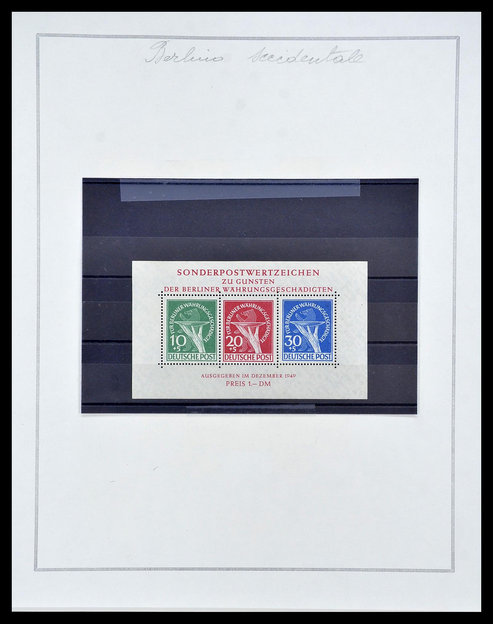 34688 023 - Postzegelverzameling 34688 Duitsland 1945-1955.