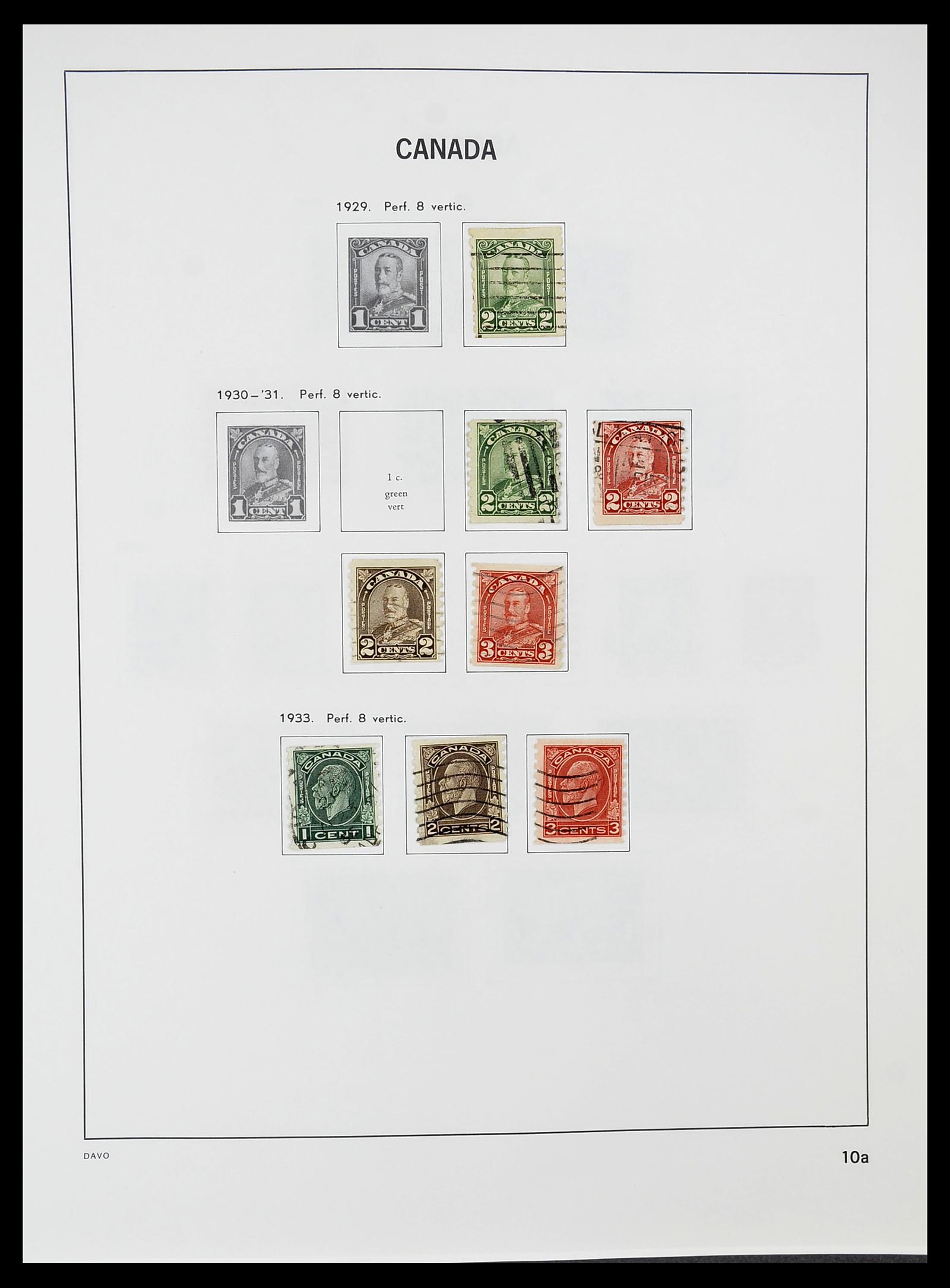 34692 013 - Postzegelverzameling 34692 Canada 1858-1989.