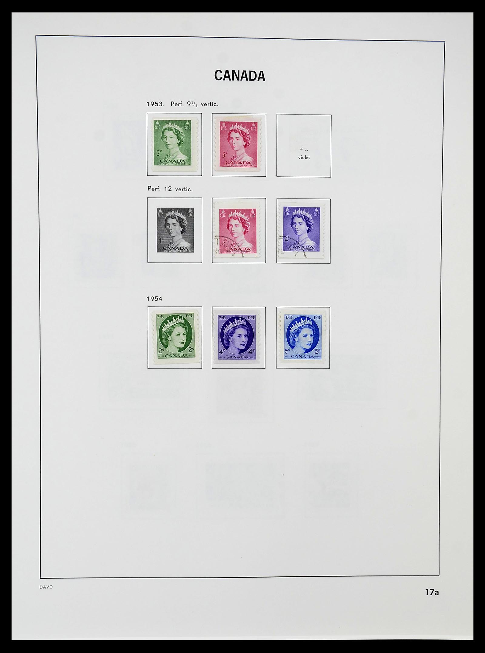 34692 023 - Postzegelverzameling 34692 Canada 1858-1989.