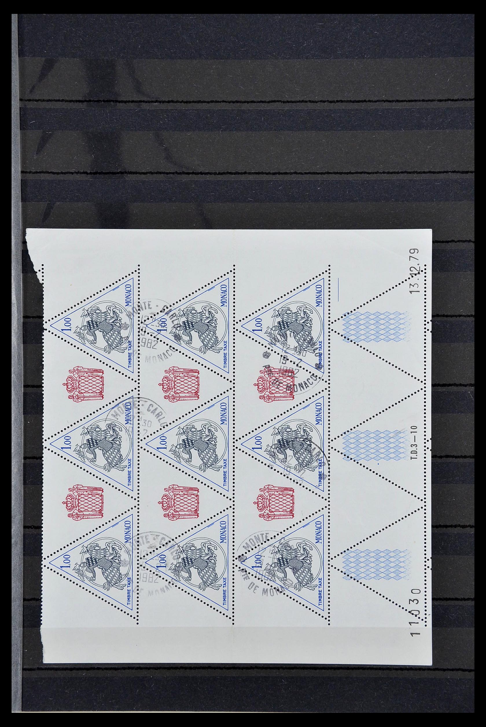 34694 006 - Postzegelverzameling 34694 Monaco 1938-1999.