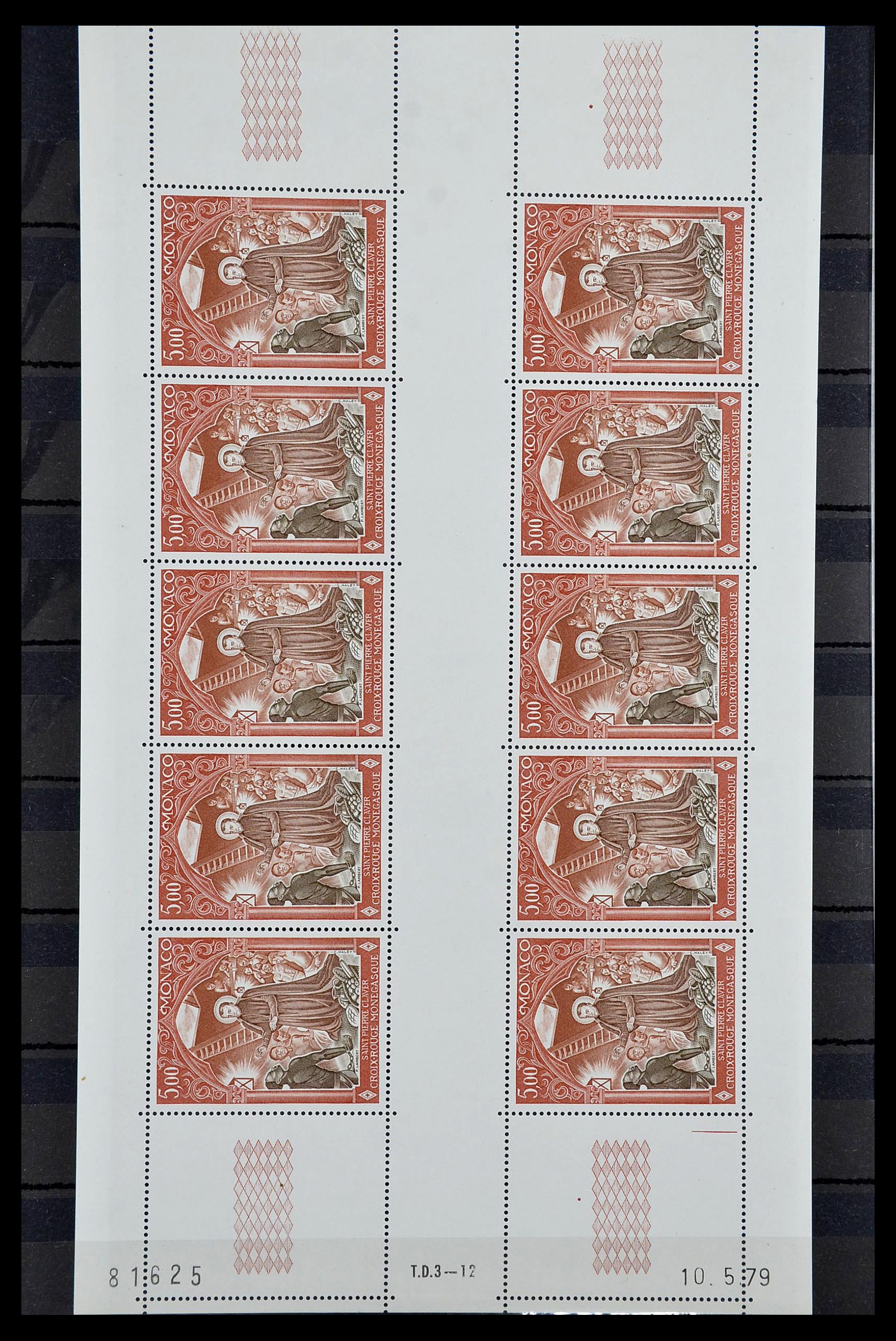 34694 007 - Postzegelverzameling 34694 Monaco 1938-1999.