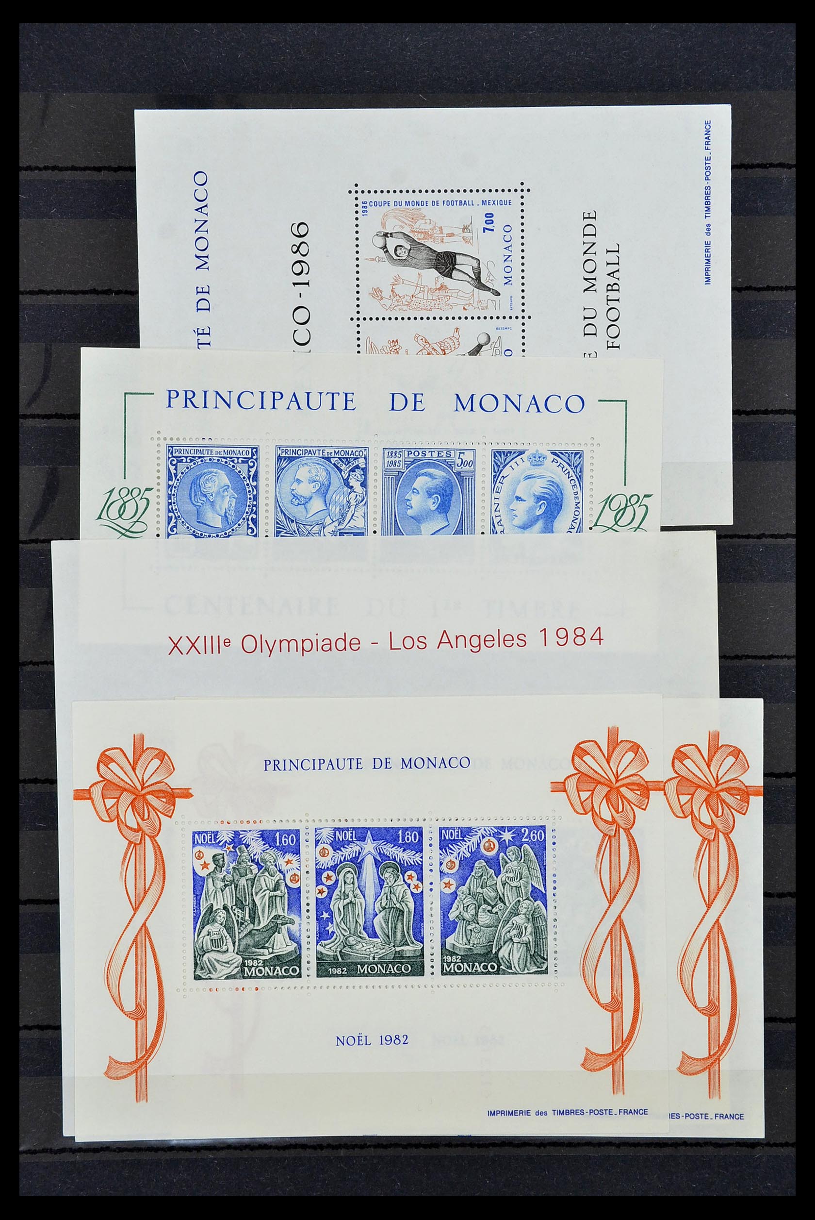 34694 011 - Postzegelverzameling 34694 Monaco 1938-1999.