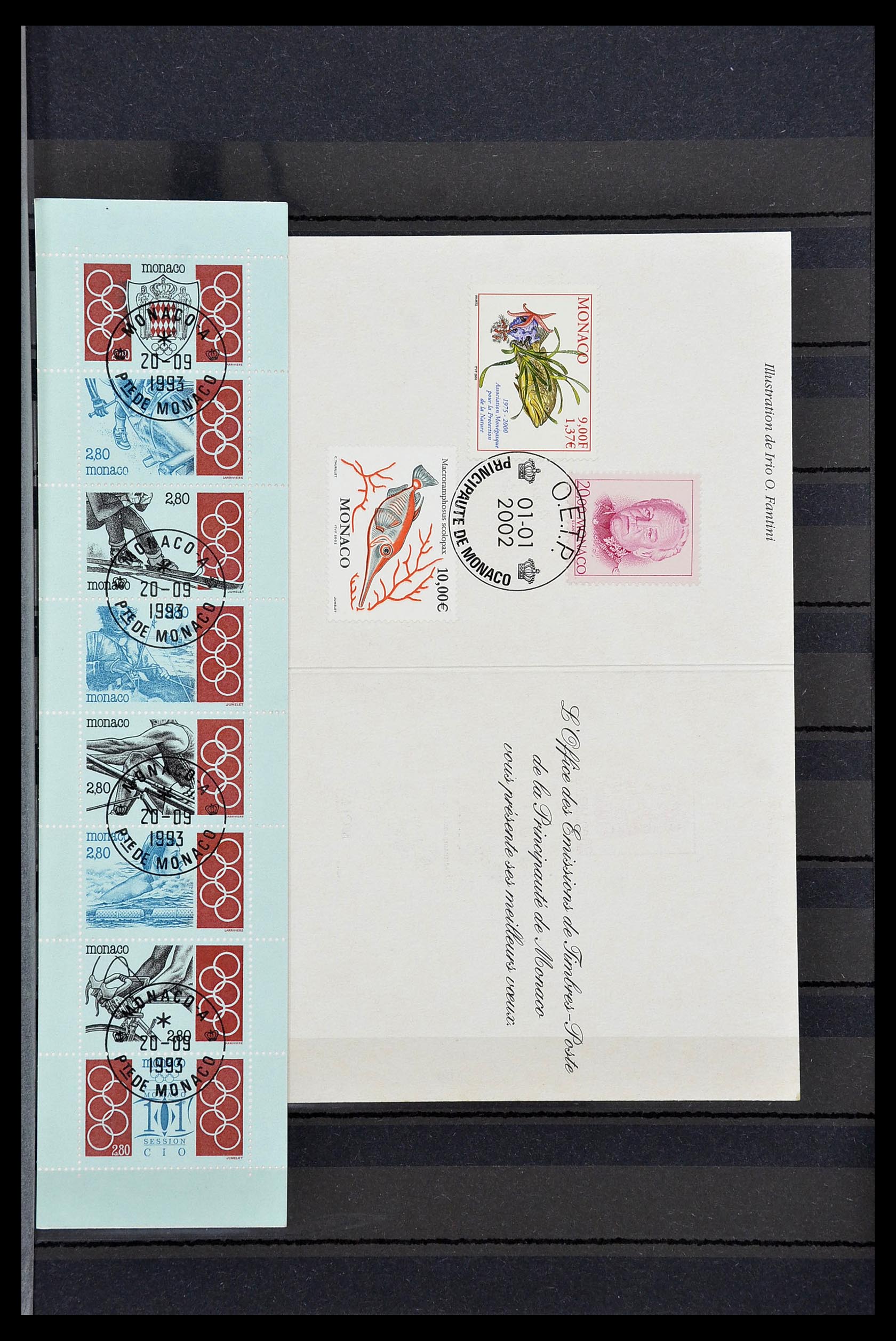 34694 018 - Postzegelverzameling 34694 Monaco 1938-1999.