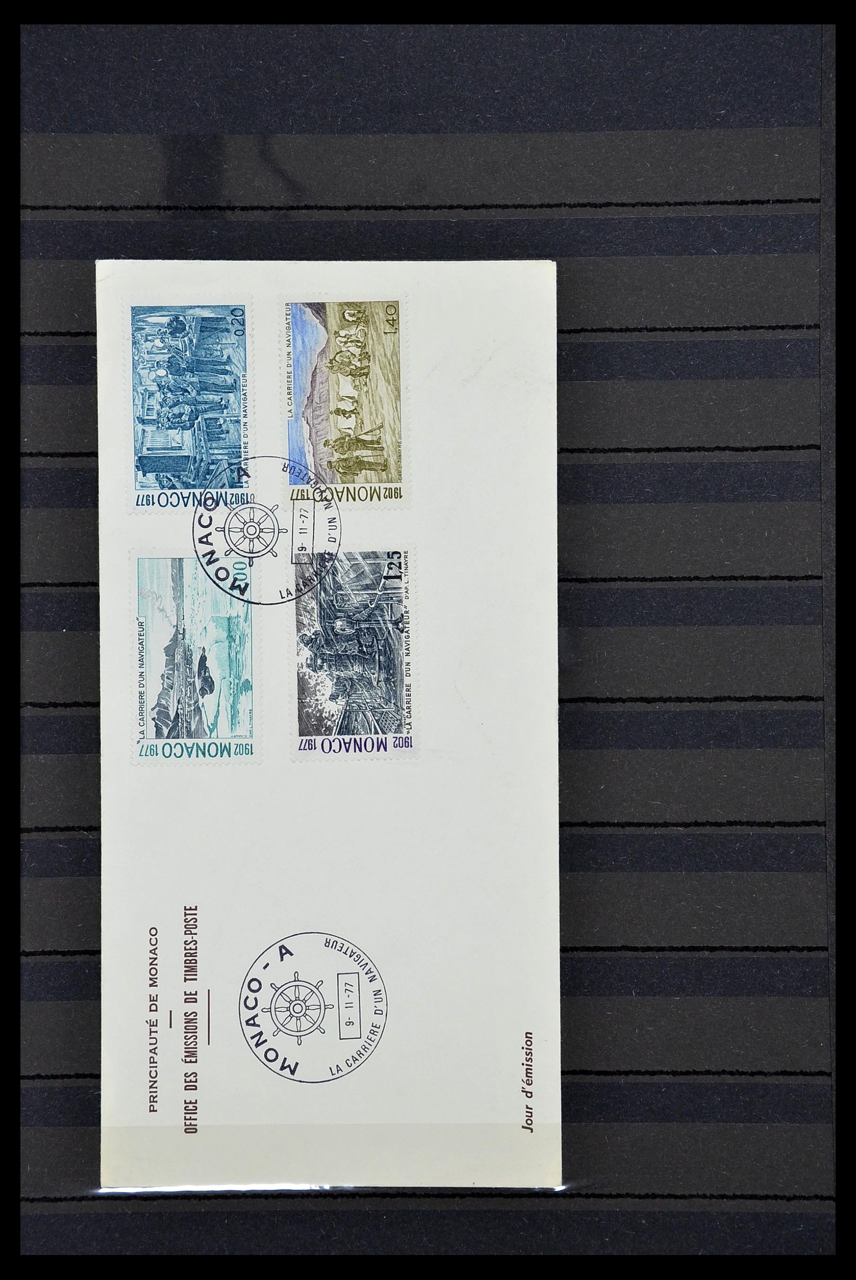 34694 024 - Stamp Collection 34694 Monaco 1938-1999.