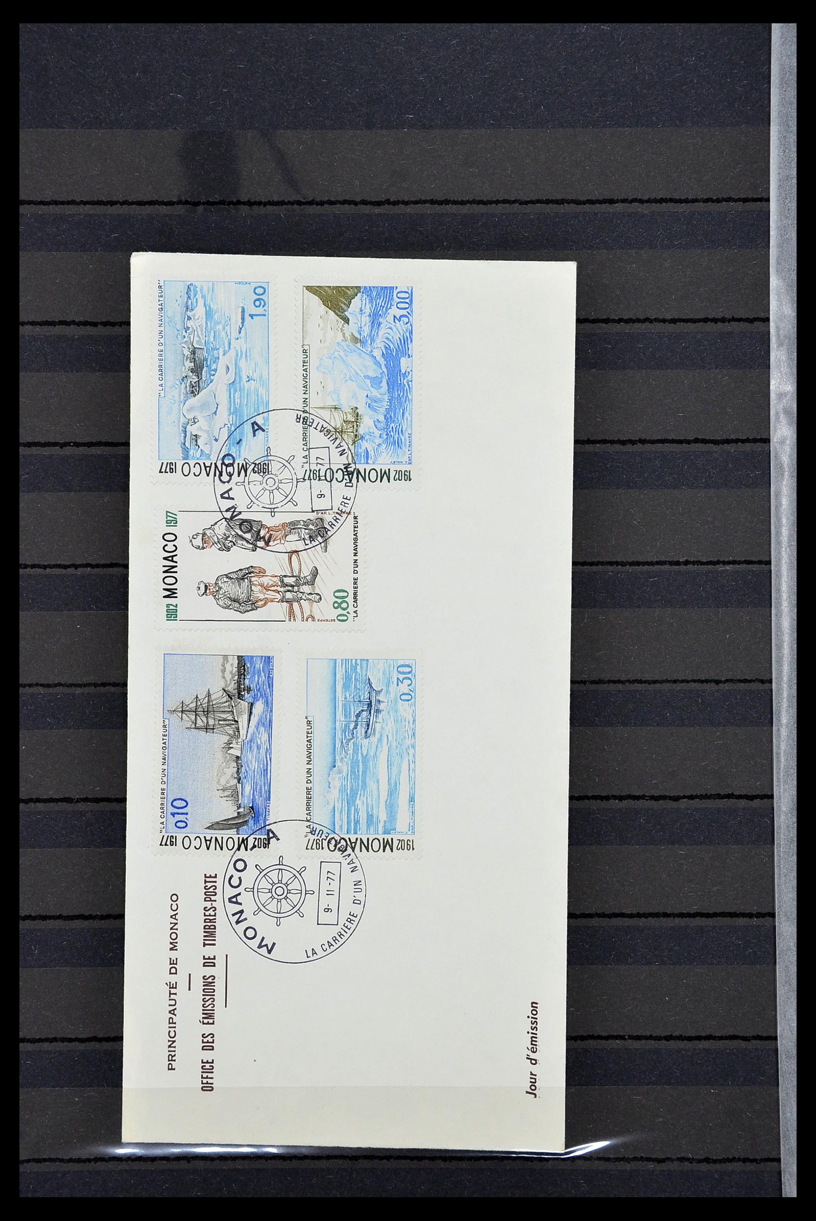 34694 025 - Stamp Collection 34694 Monaco 1938-1999.