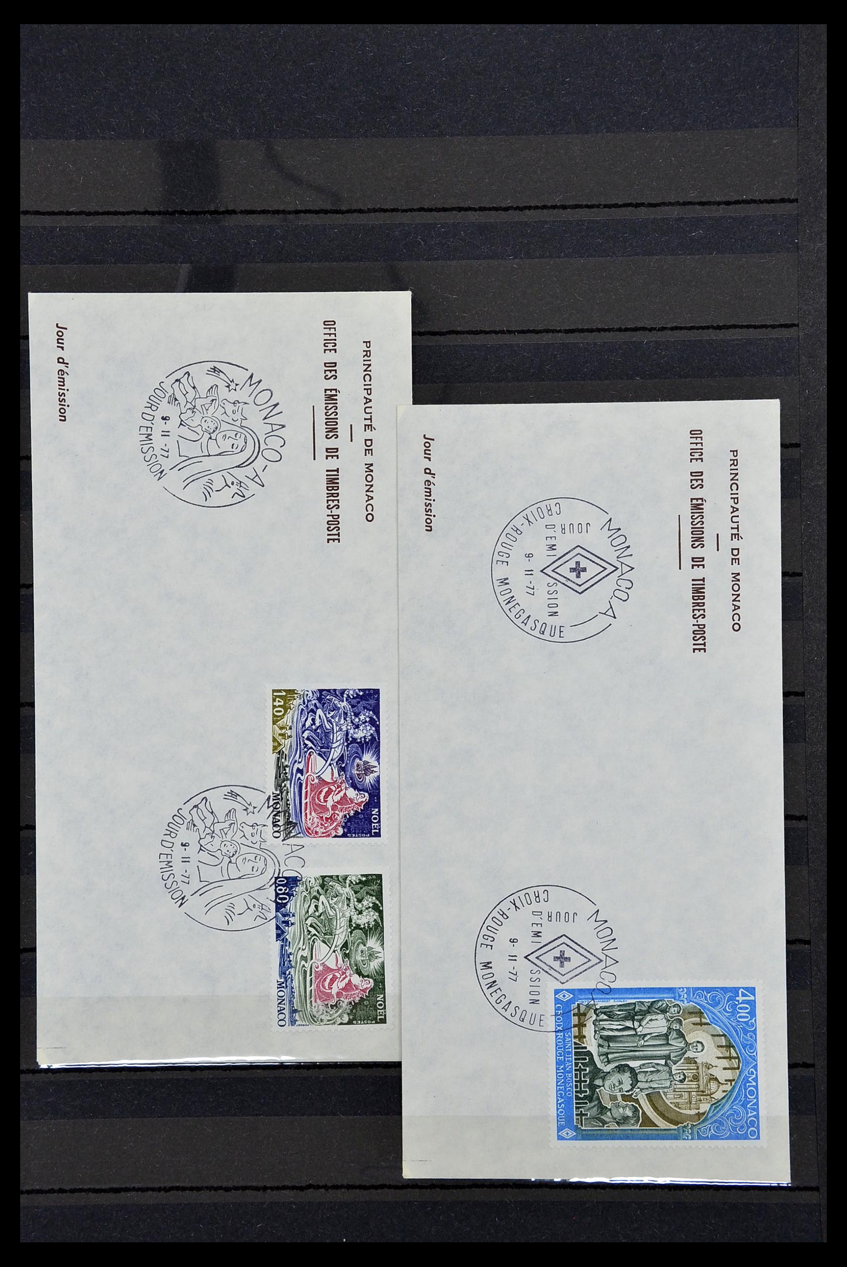 34694 026 - Stamp Collection 34694 Monaco 1938-1999.