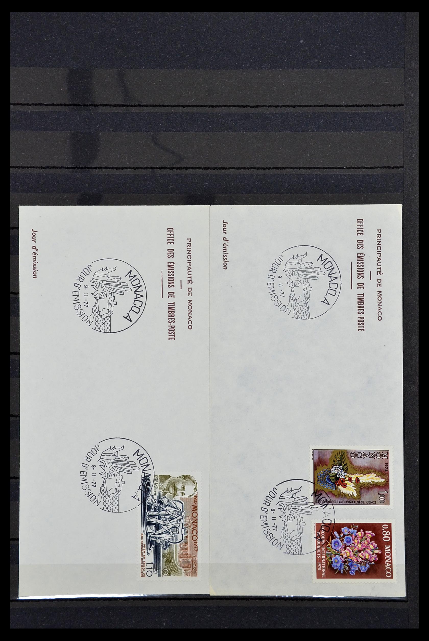 34694 028 - Postzegelverzameling 34694 Monaco 1938-1999.