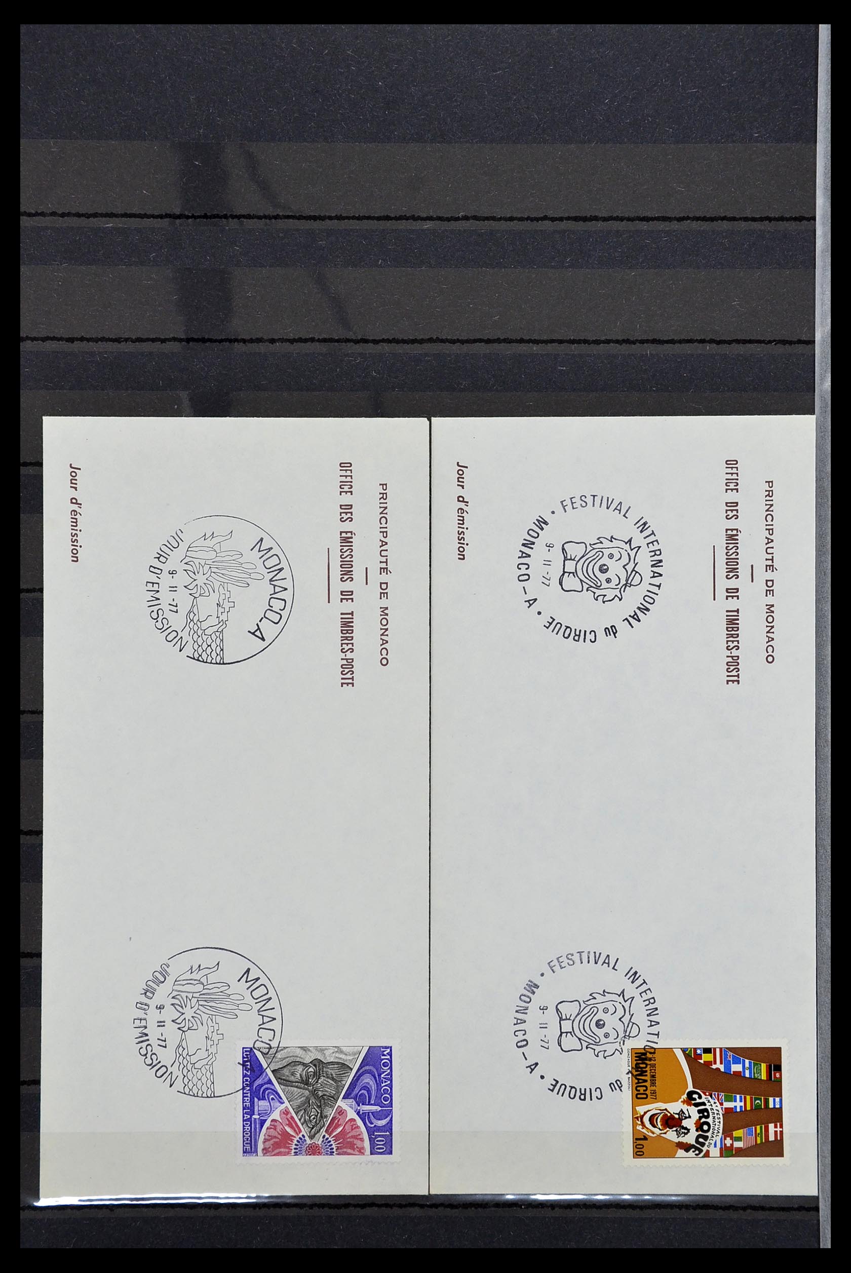 34694 029 - Postzegelverzameling 34694 Monaco 1938-1999.
