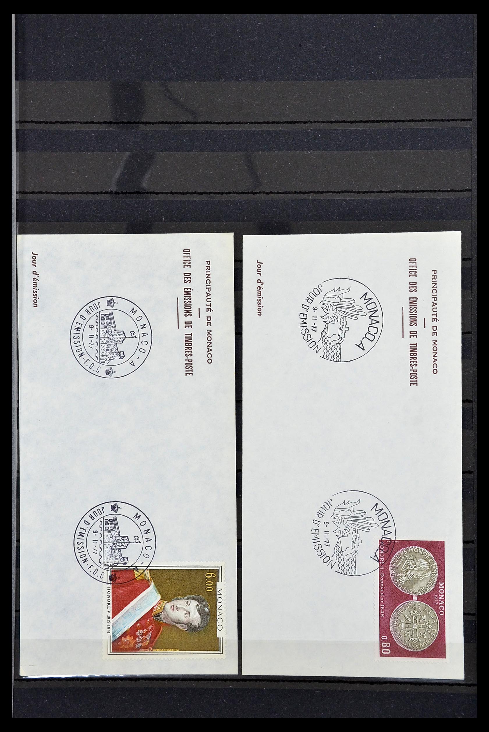 34694 030 - Postzegelverzameling 34694 Monaco 1938-1999.