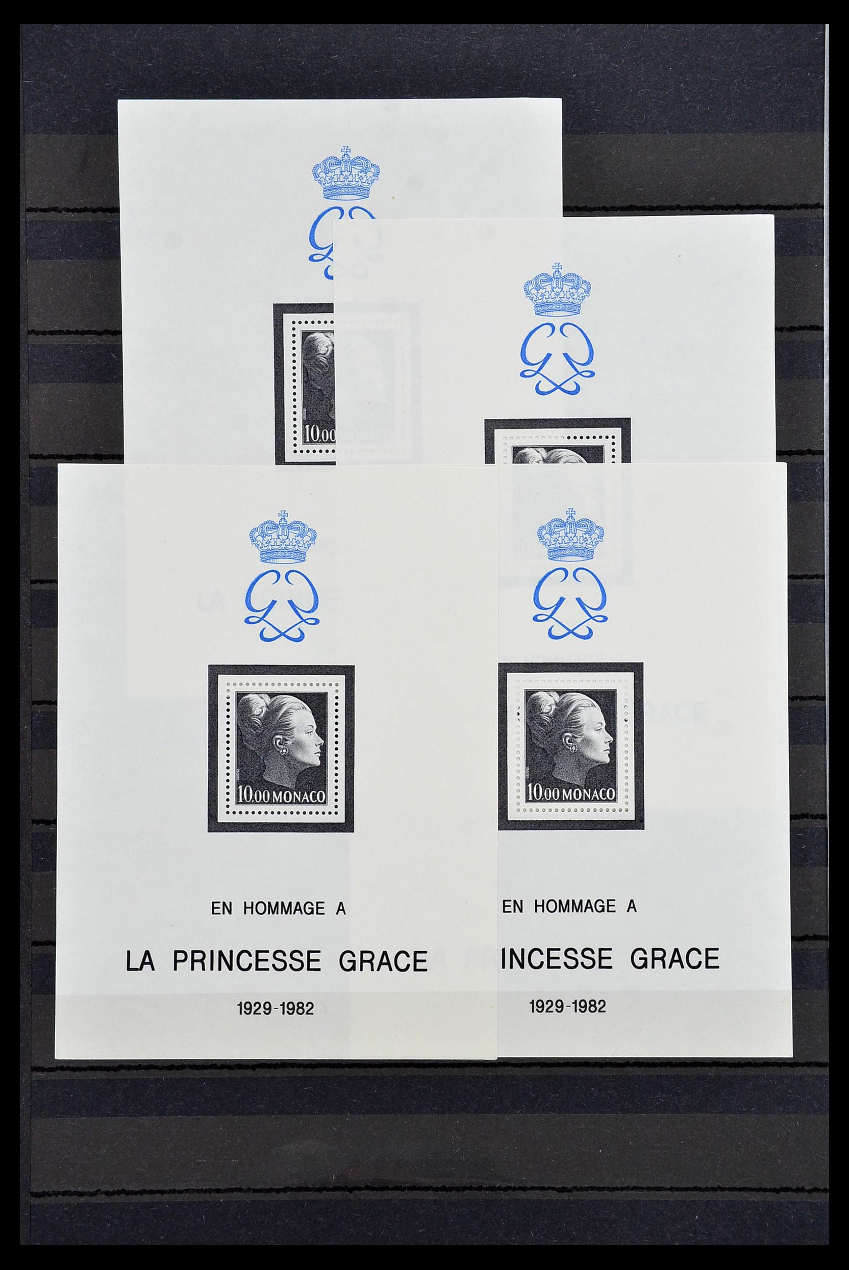 34694 031 - Postzegelverzameling 34694 Monaco 1938-1999.