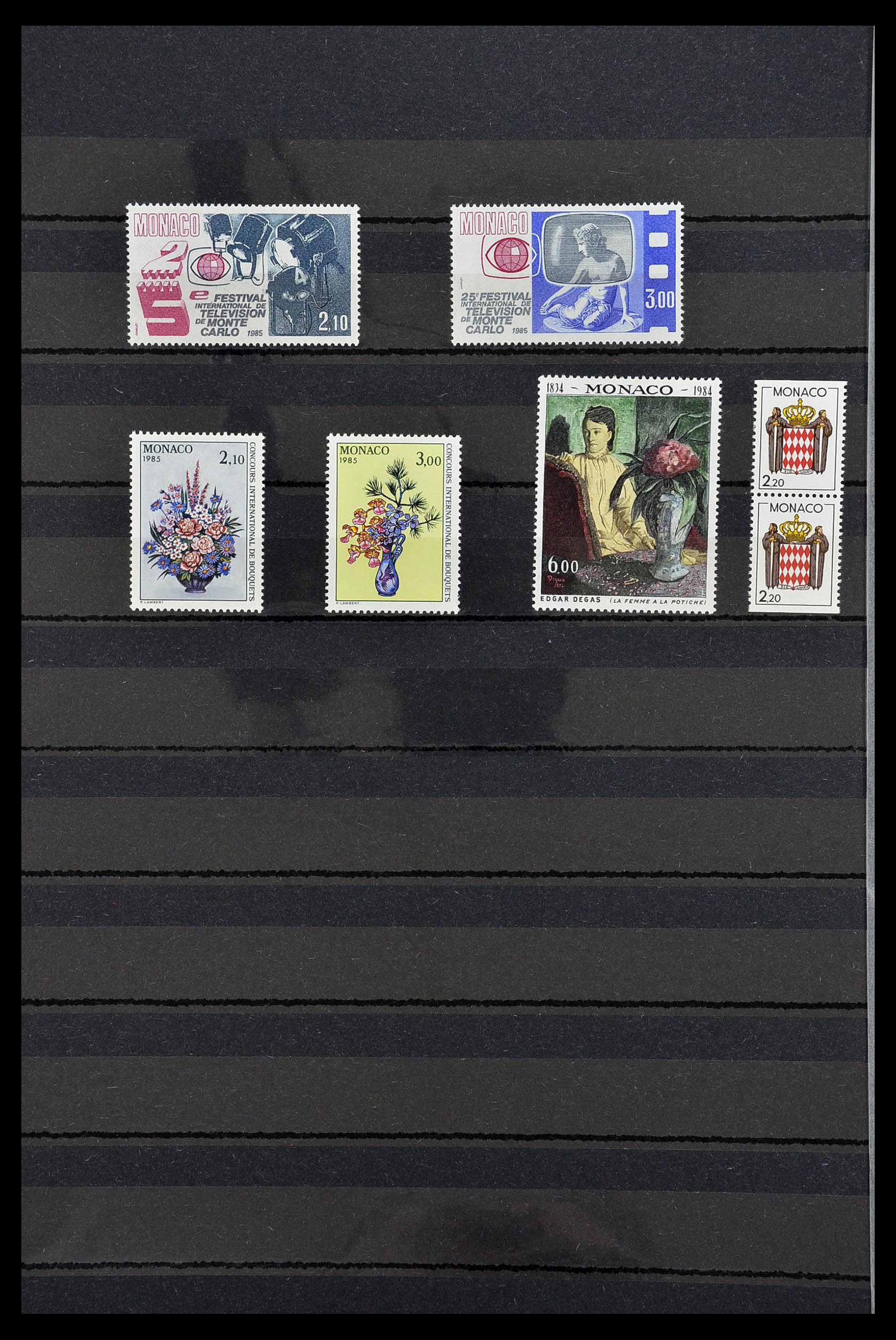 34694 045 - Postzegelverzameling 34694 Monaco 1938-1999.