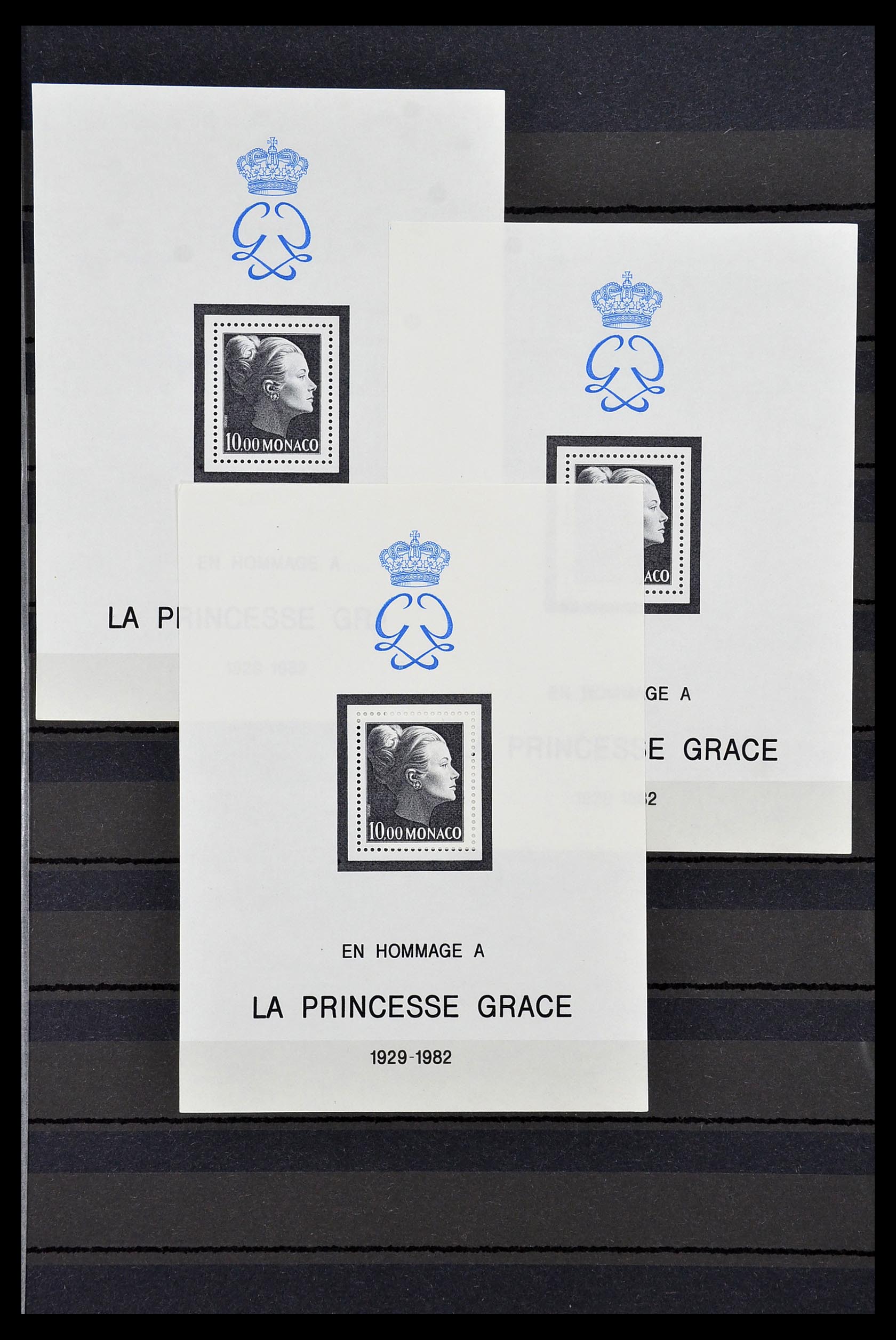 34694 046 - Postzegelverzameling 34694 Monaco 1938-1999.
