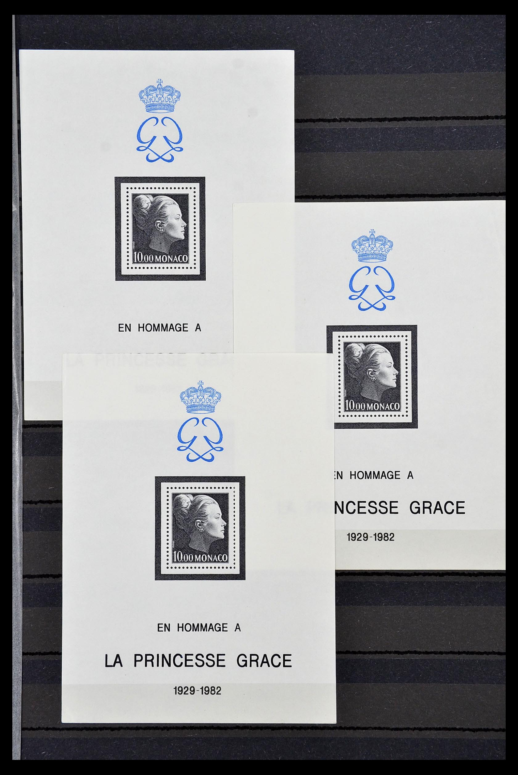 34694 048 - Postzegelverzameling 34694 Monaco 1938-1999.