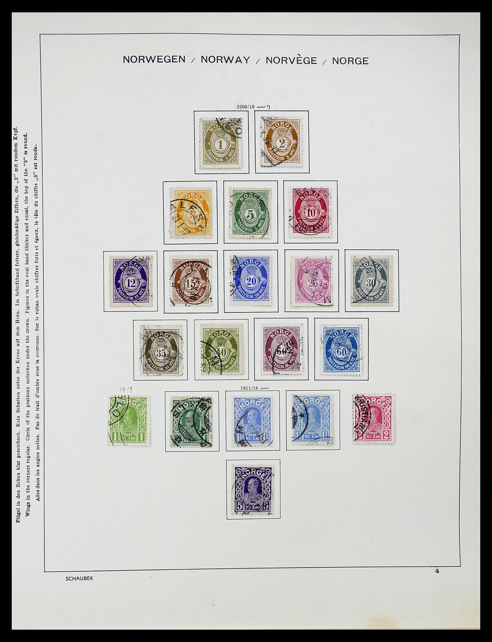 34696 006 - Postzegelverzameling 34696 Noorwegen 1856-1999.