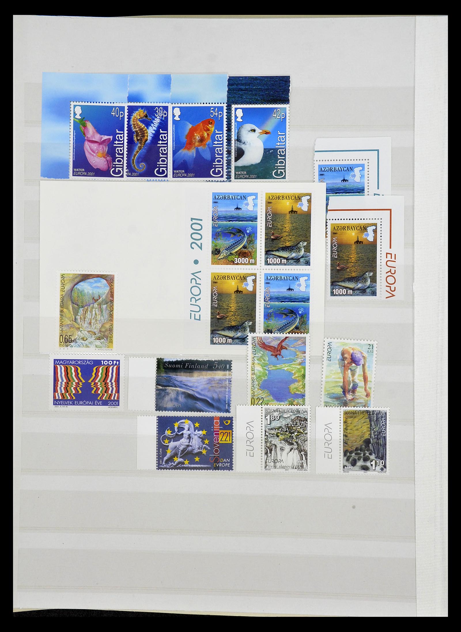 34697 001 - Postzegelverzameling 34697 Europa CEPT 1936-2001.