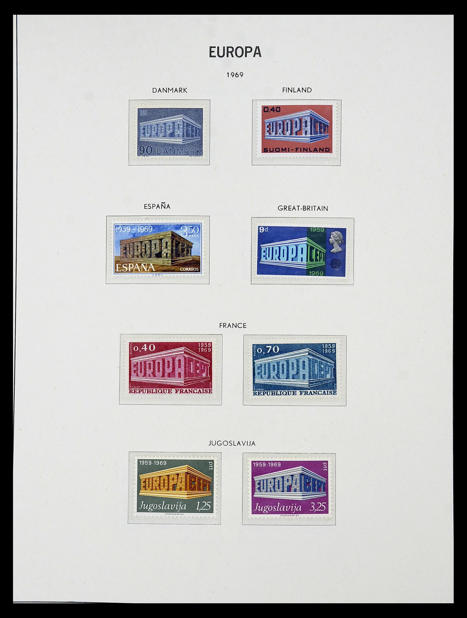 34697 051 - Stamp Collection 34697 Europa CEPT 1936-2001.