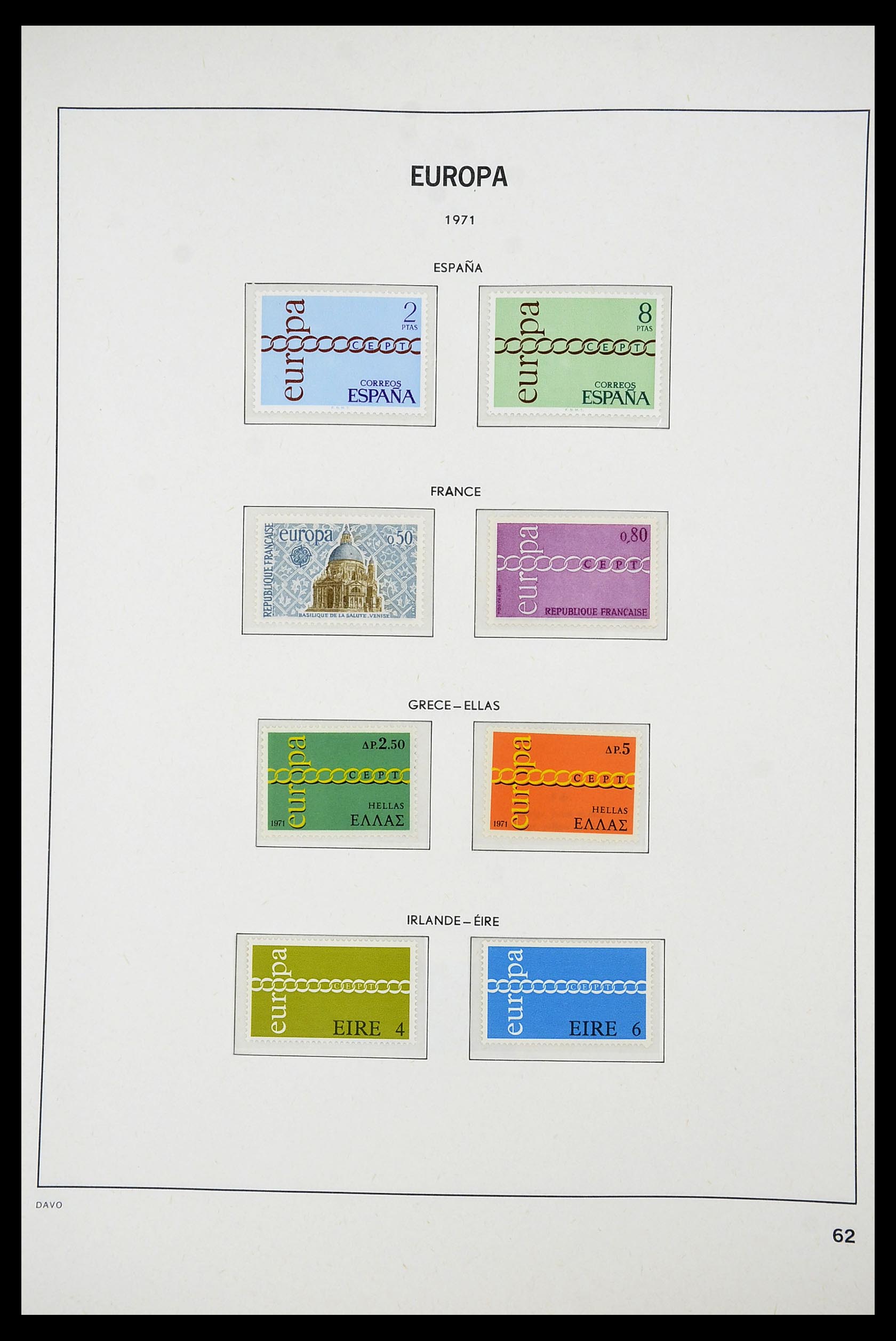 34697 062 - Stamp Collection 34697 Europa CEPT 1936-2001.